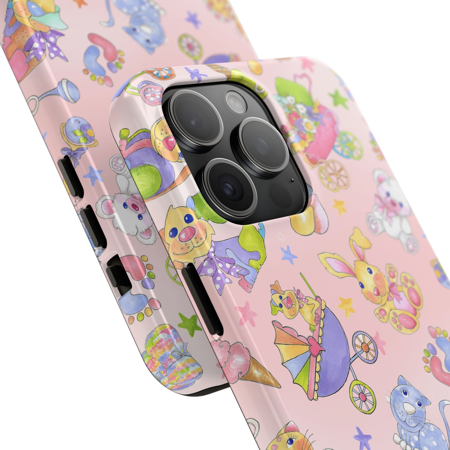 Busy Baby Pink Phone Case