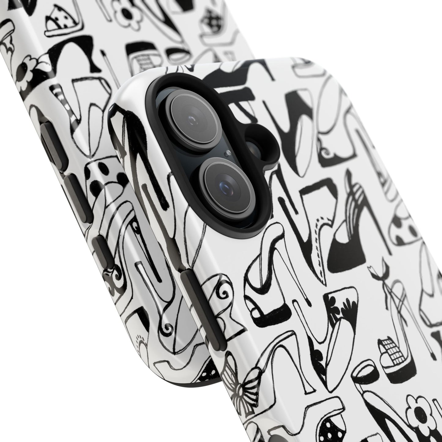 A Few Shoes White / Black Phone Case