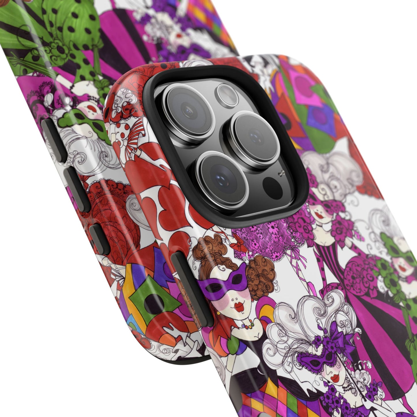 Crowded Dance Floor White Phone Case