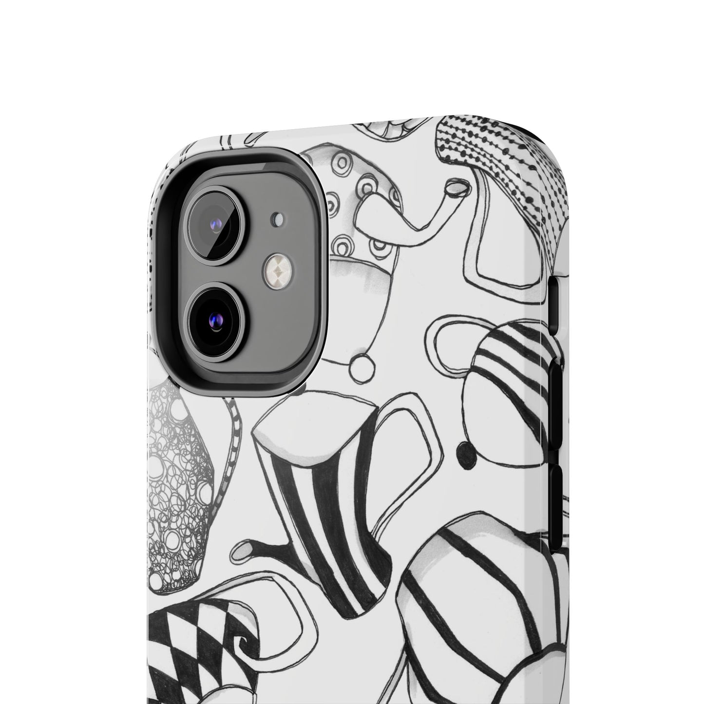 Coffee, Tea Anyone? White Phone Case