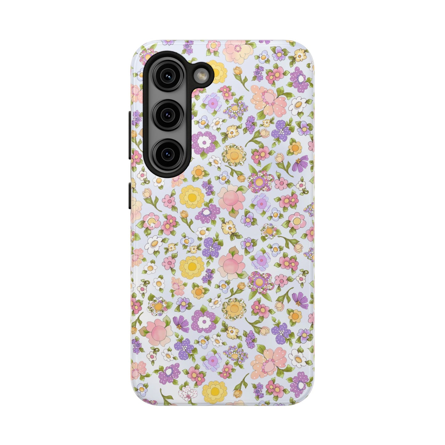 Flowery Blue Sky Phone Case