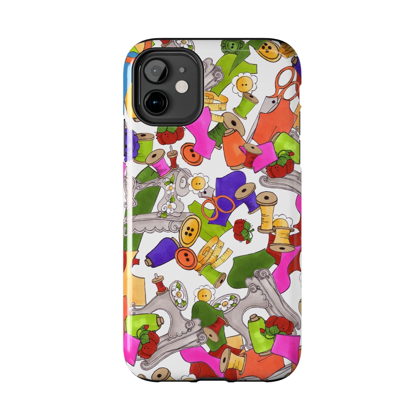 Kaleidasew White Phone Case