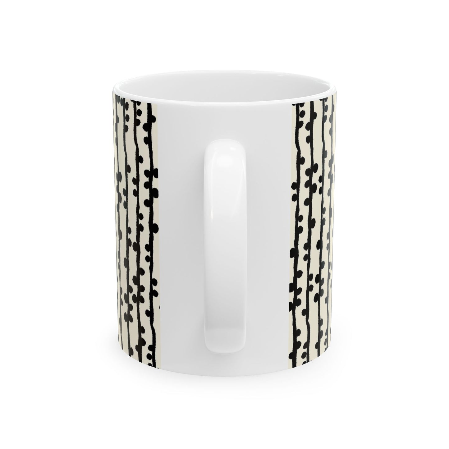 Loopy Stripe Bone Cup