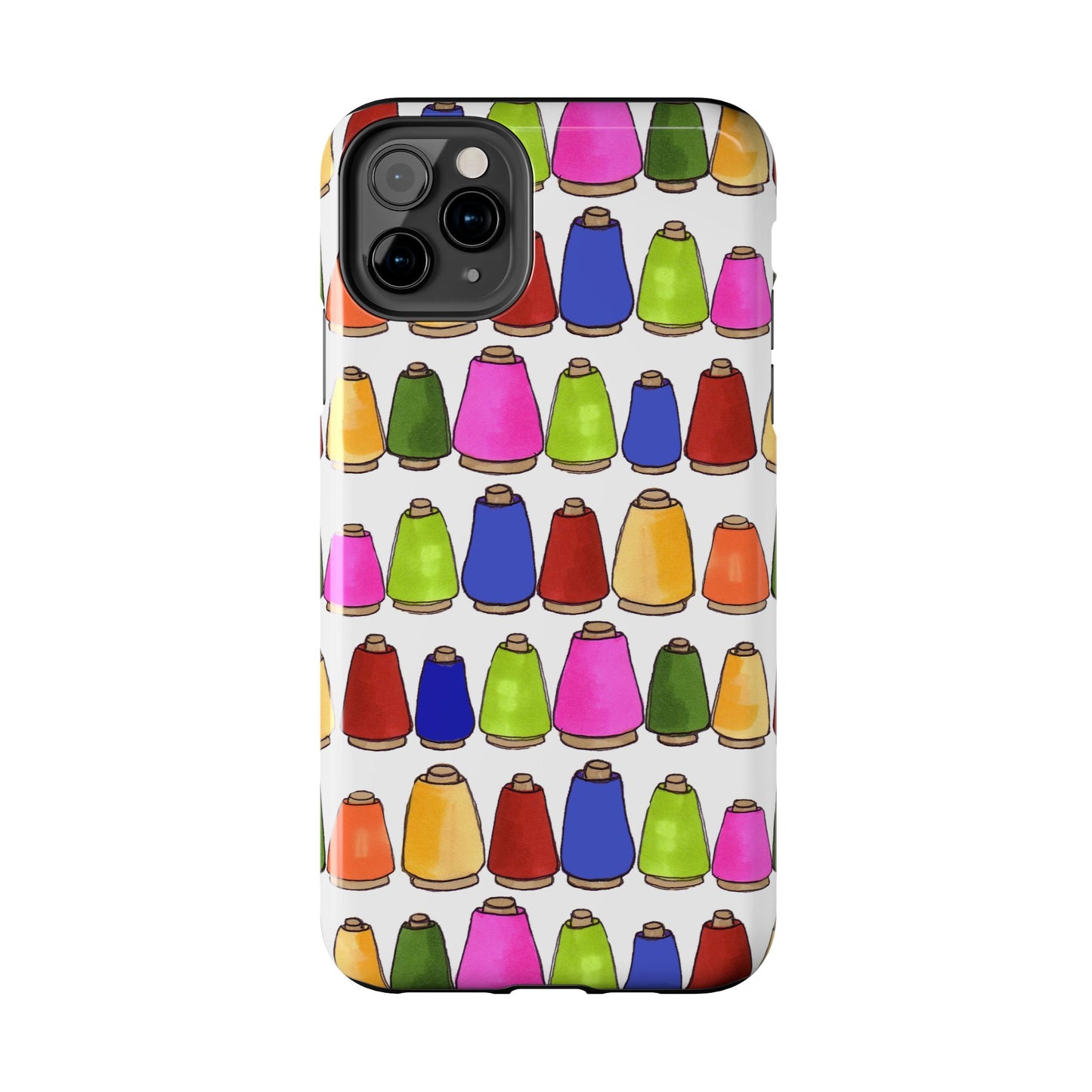 Coneiferous White / Multi Phone Case