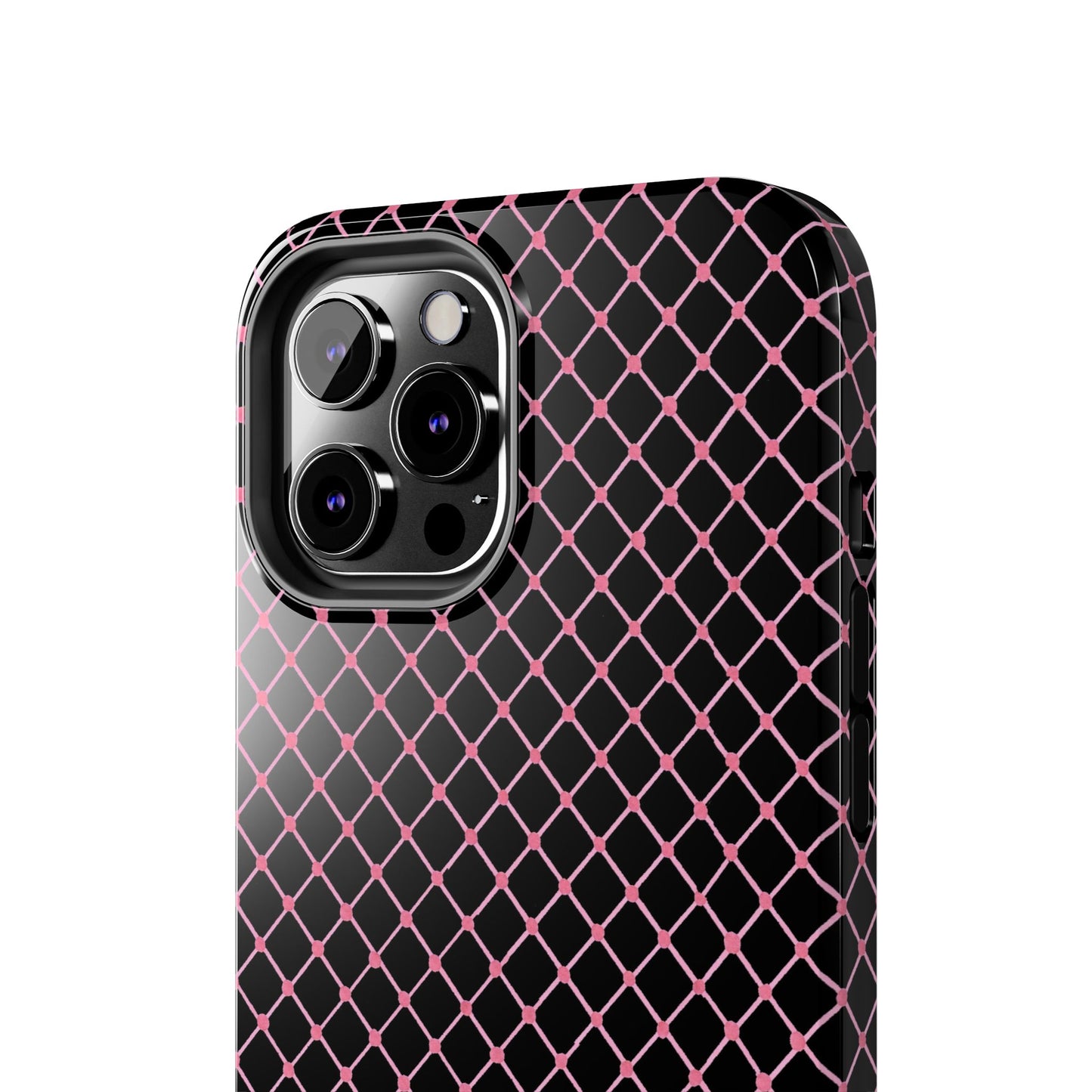 Cyclone Fence Black / Pink Phone Case
