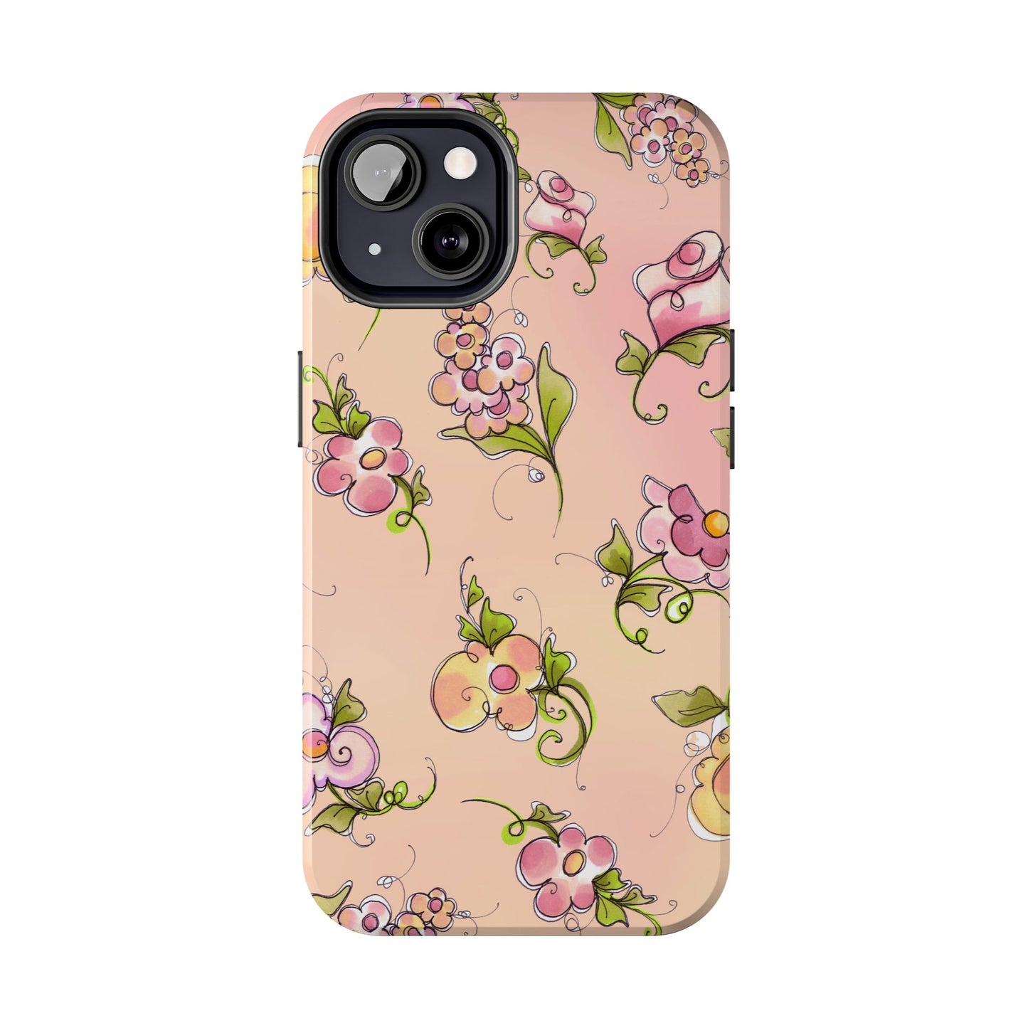 Flower Toss Sunrise Phone Case