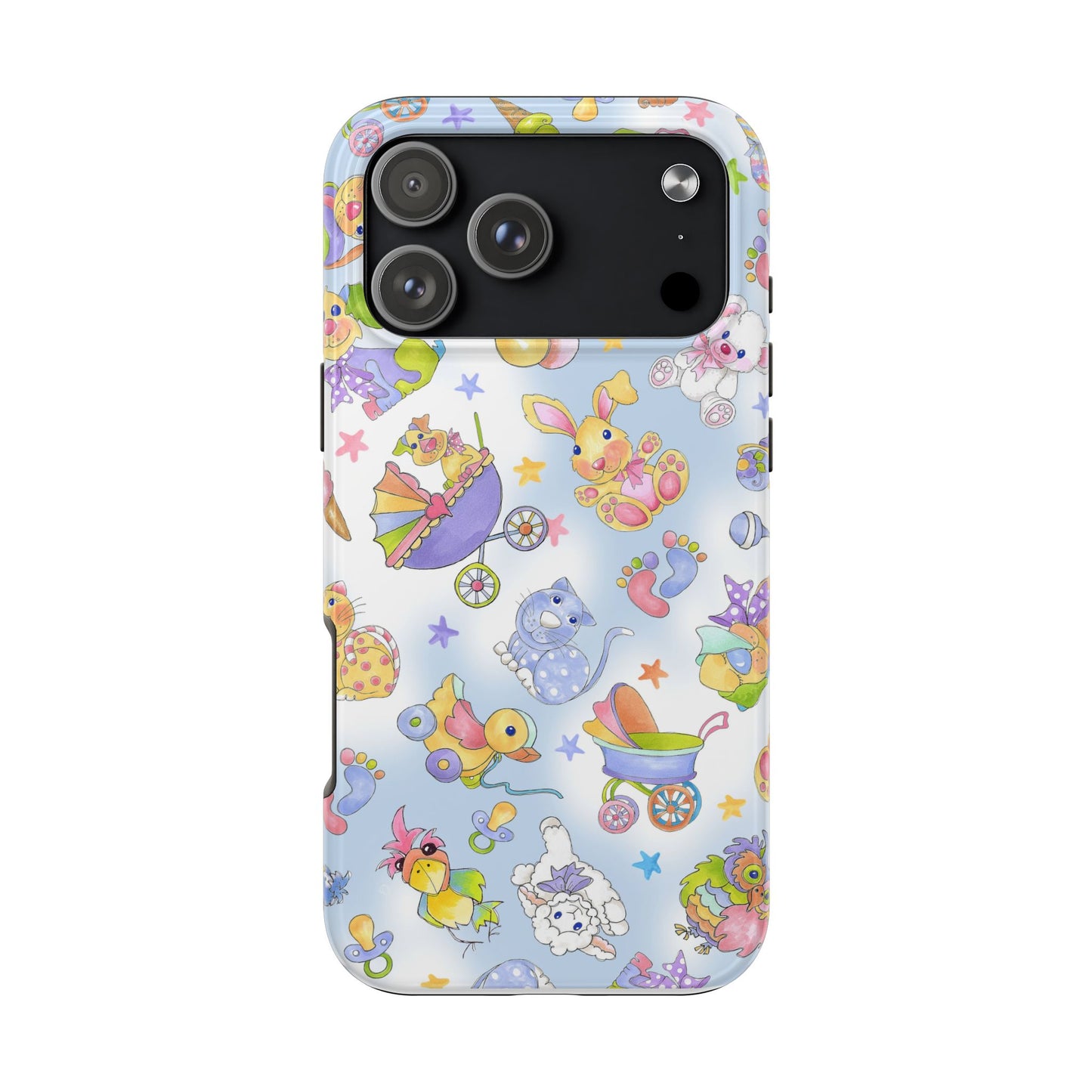 Busy Baby Blue Sky Phone Case