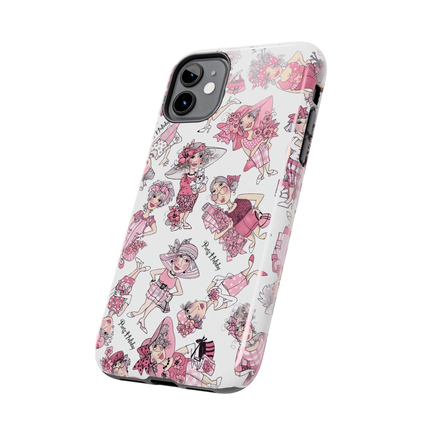 Parisians White Phone Case
