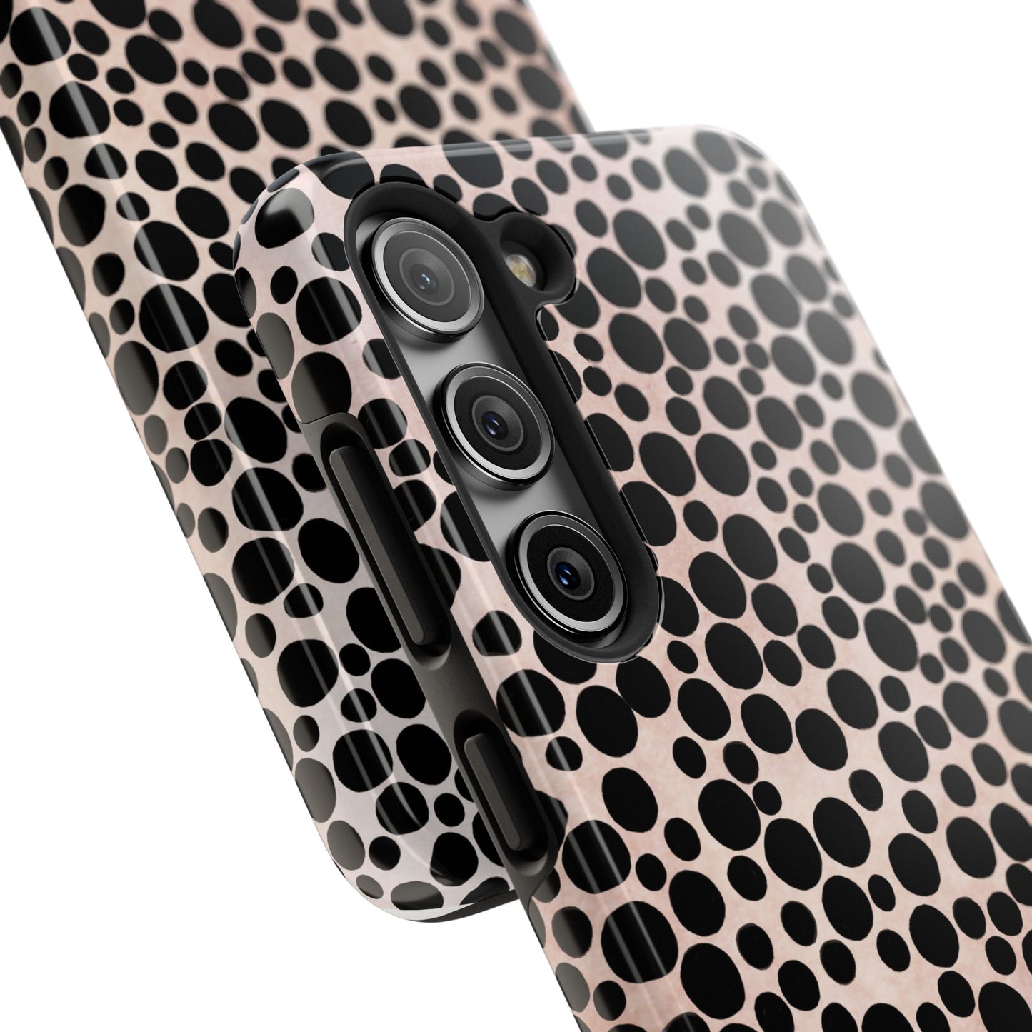 Felt Dots Pink Phone Case