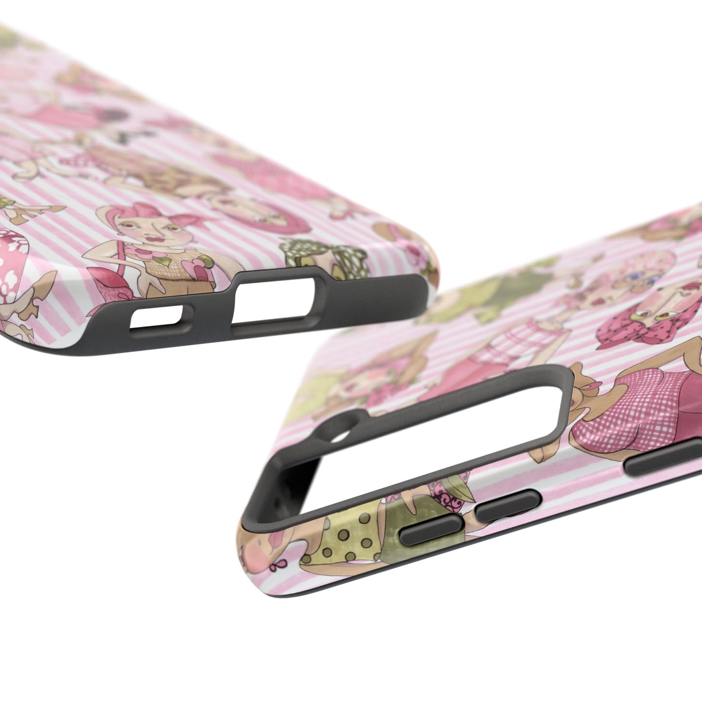 Tossed Ladies Pink Phone Case