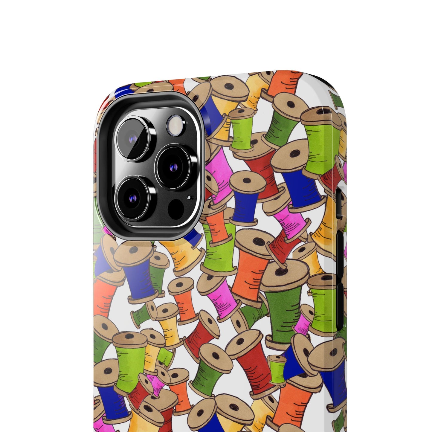 Spoolopoly White Phone Case