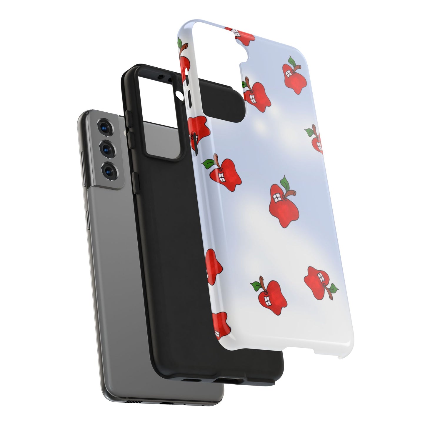 Flying Apples Blue Sky Phone Case