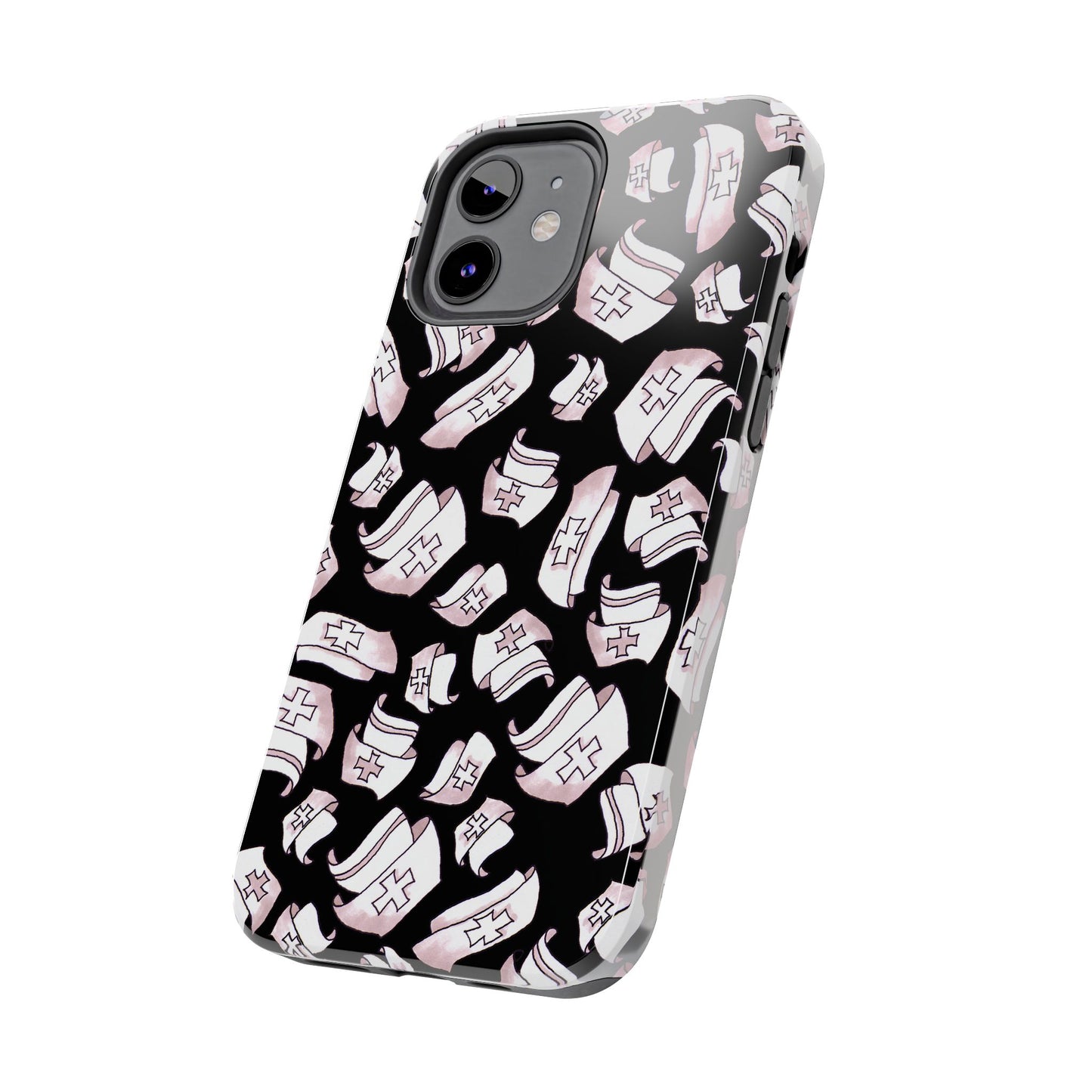 Happy Hats Black Phone Case