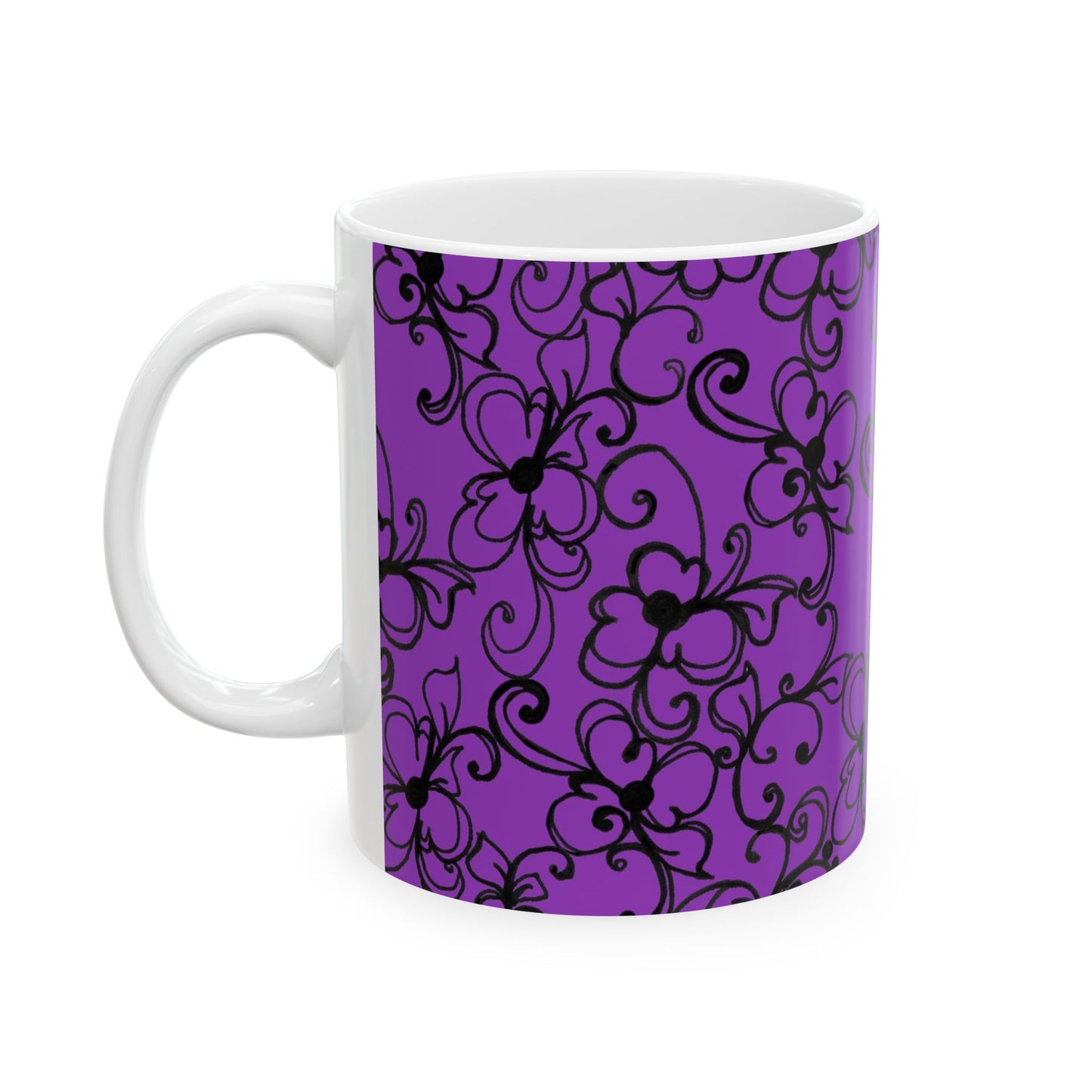 Daisy Jungle Purple Cup
