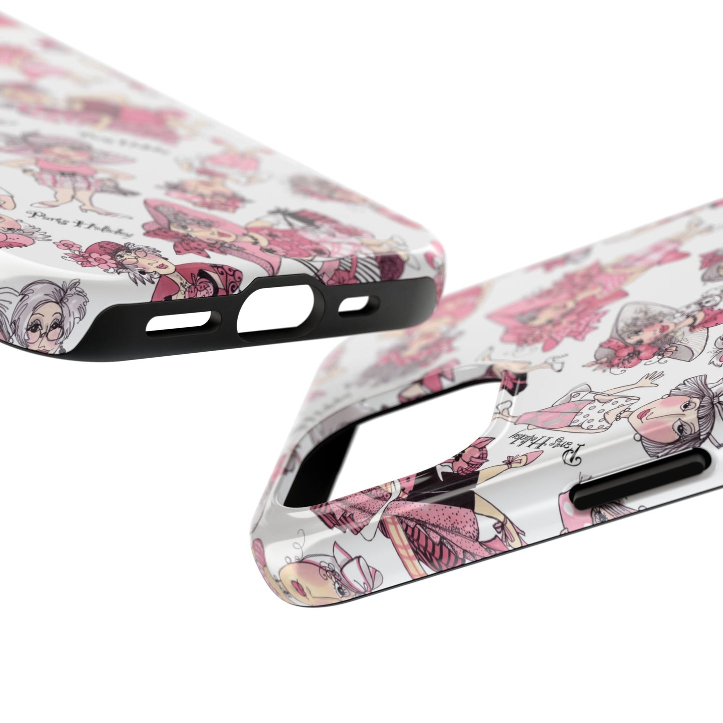 Parisians White Phone Case