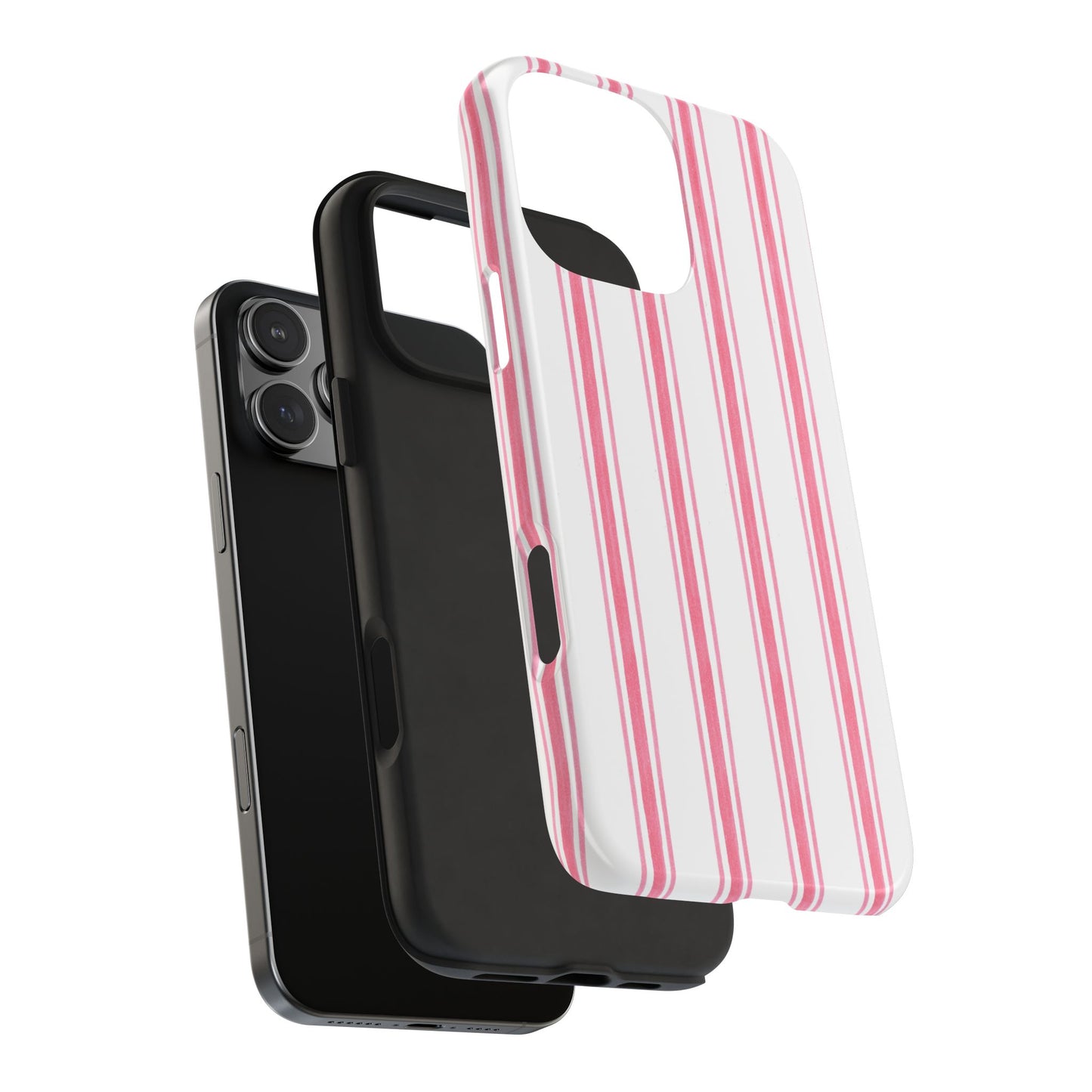 Awning Stripe Pink Phone Case