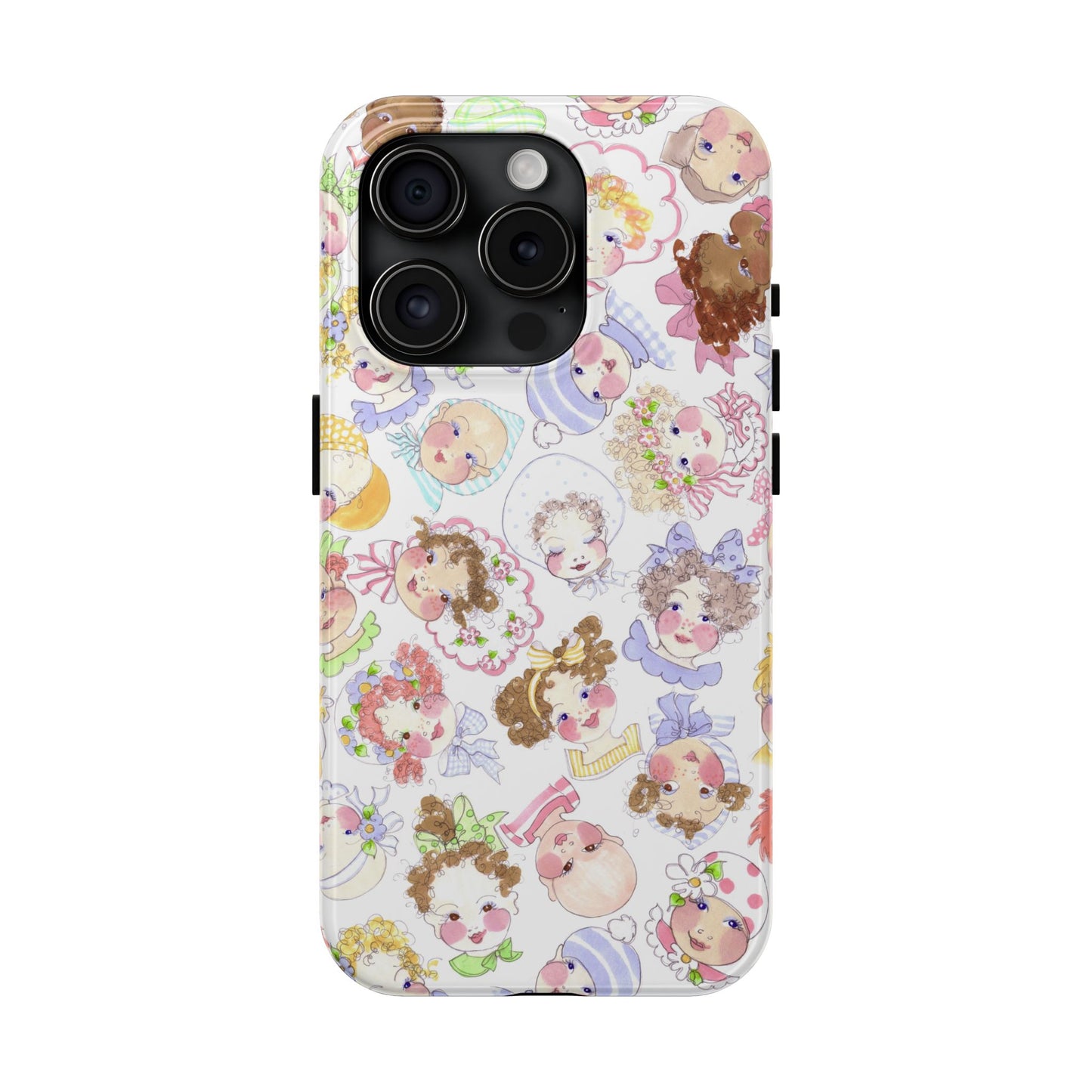 Baby Face Fling White Phone Case