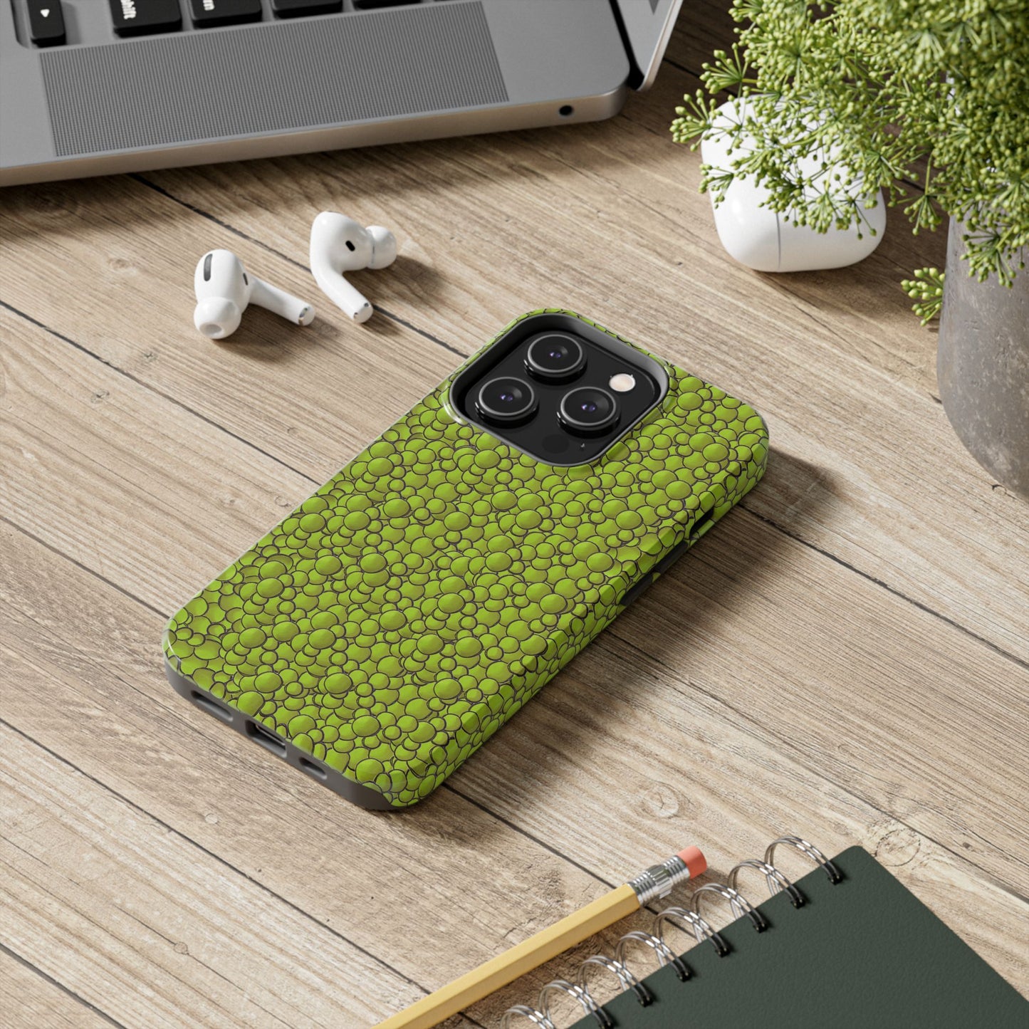 Bubbles Pea Phone Case