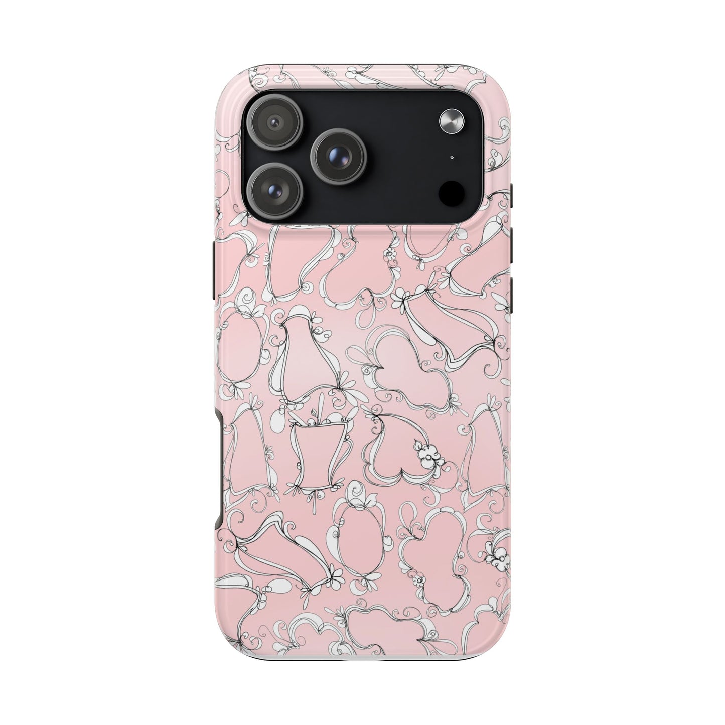 Fancy Frames Pink / White Phone Case