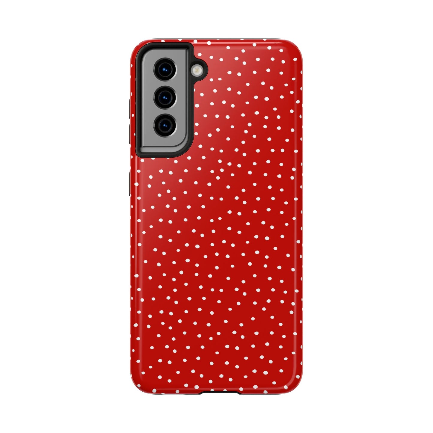 Dinky Dots Red / White Phone Case