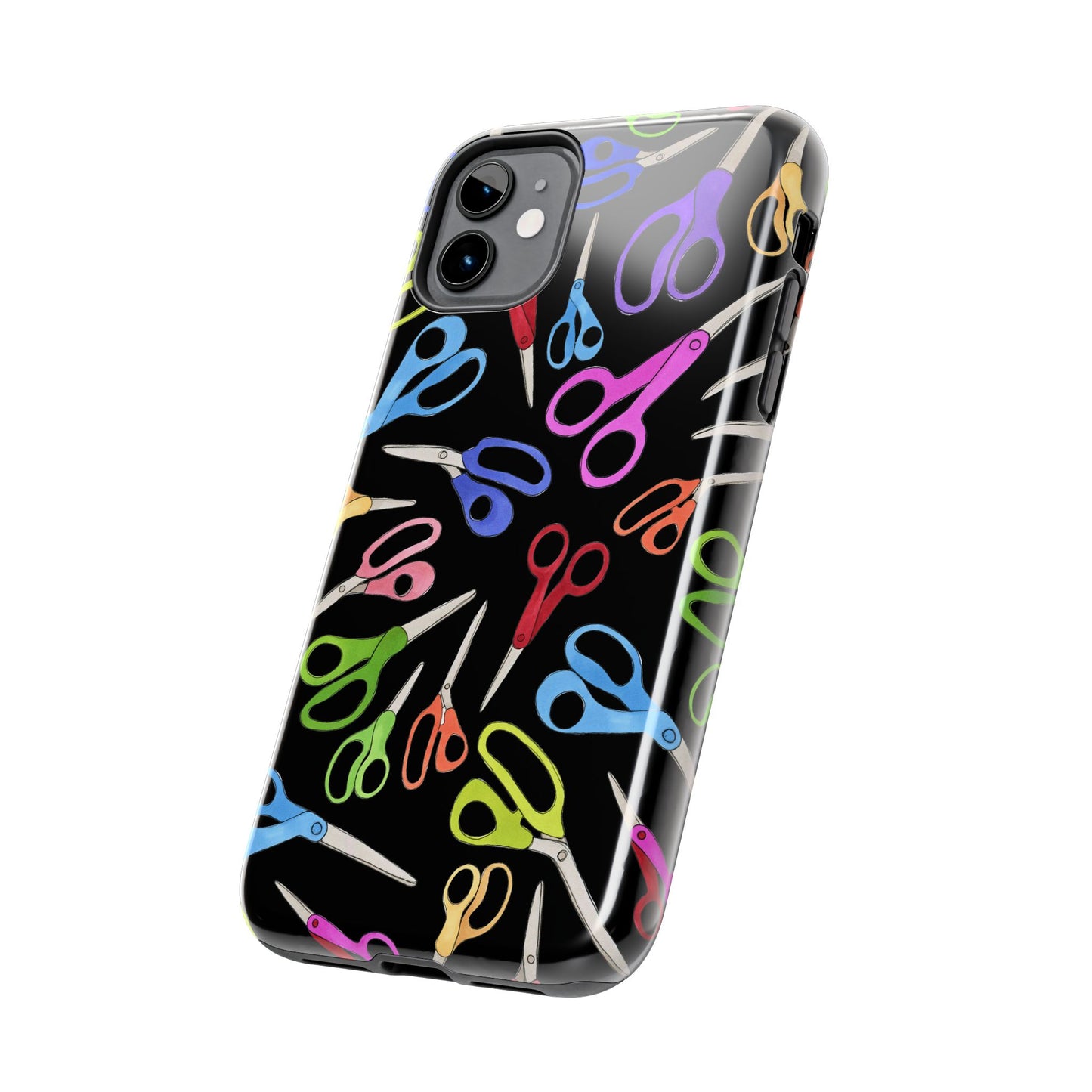 Shear Fun Black Phone Case