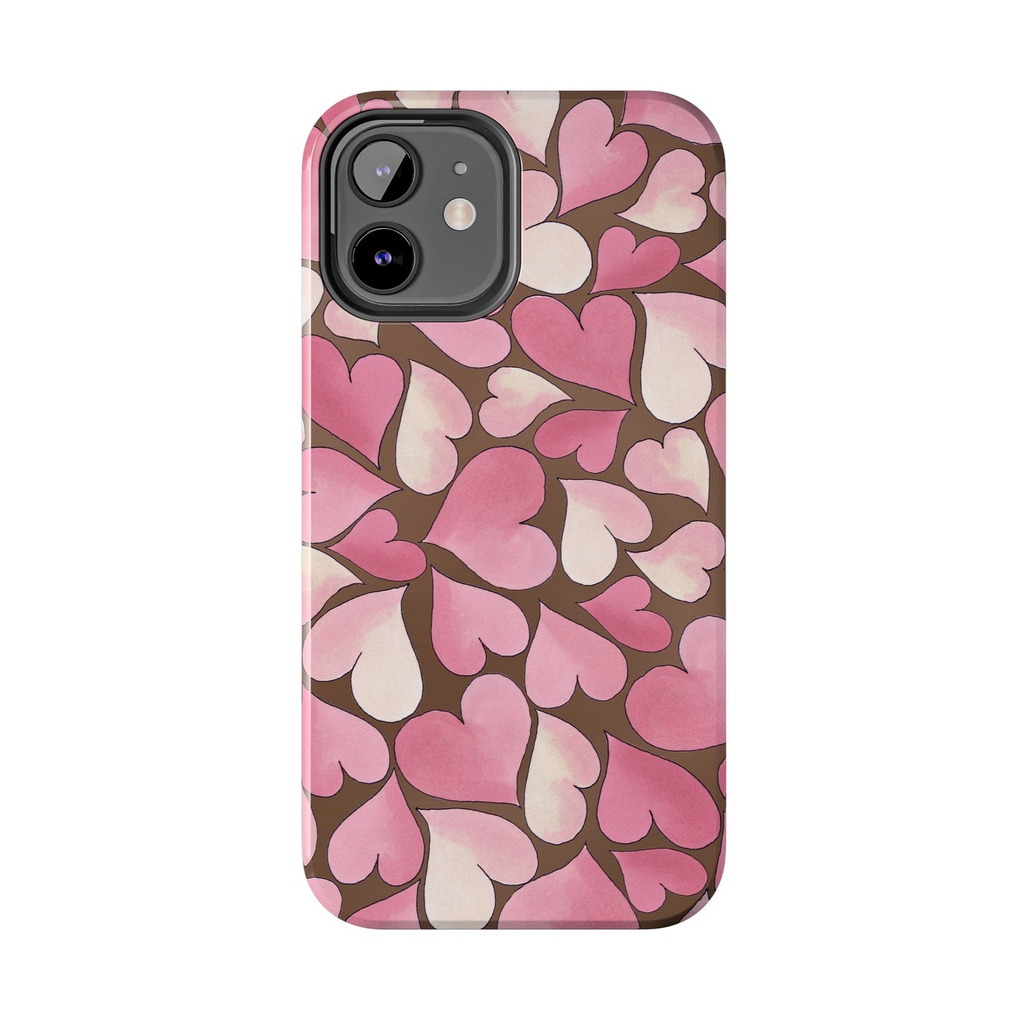 Hearts Chocolate Phone Case