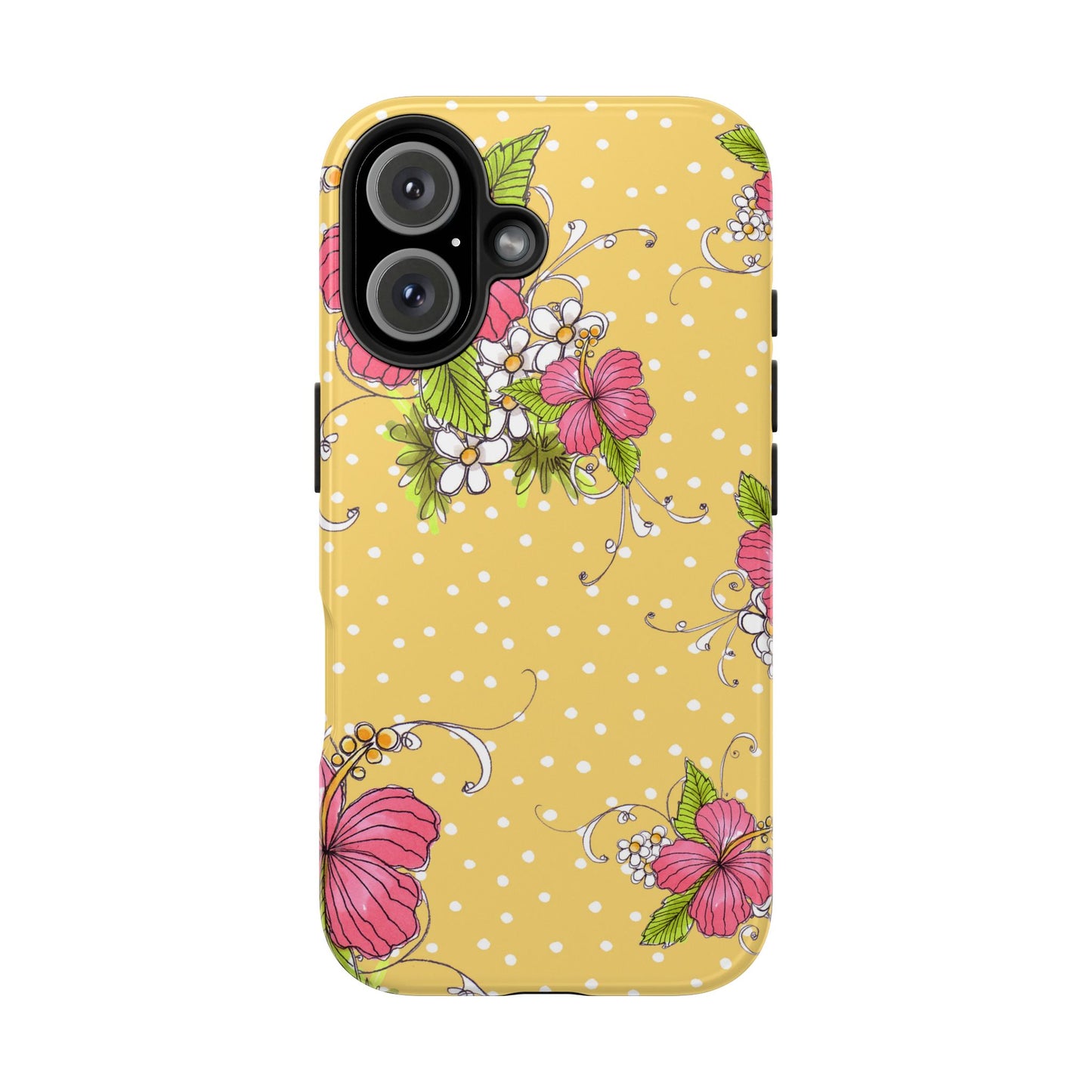 Lady Luau Yellow Phone Case