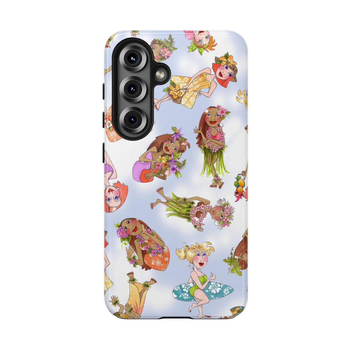 Island Toss Blue Sky Phone Case