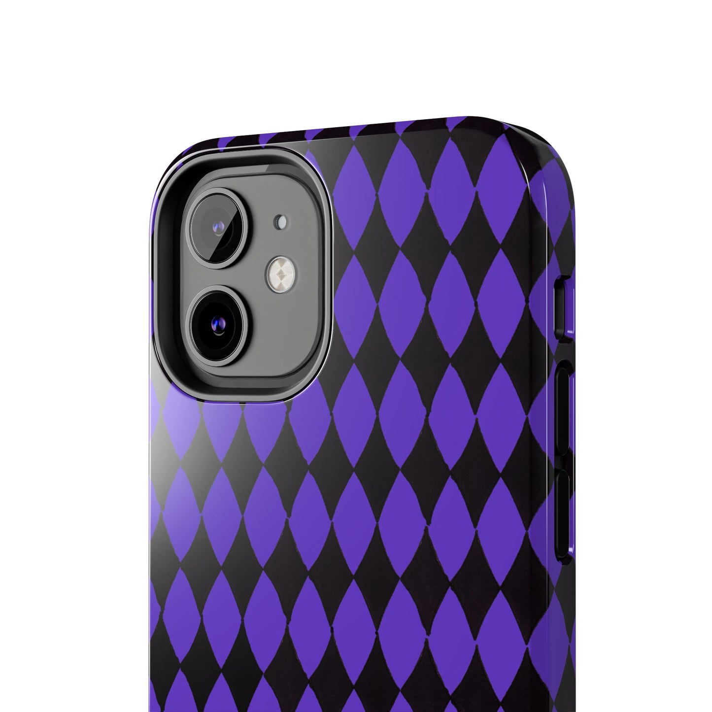 Diamond Purple / Black Phone Case