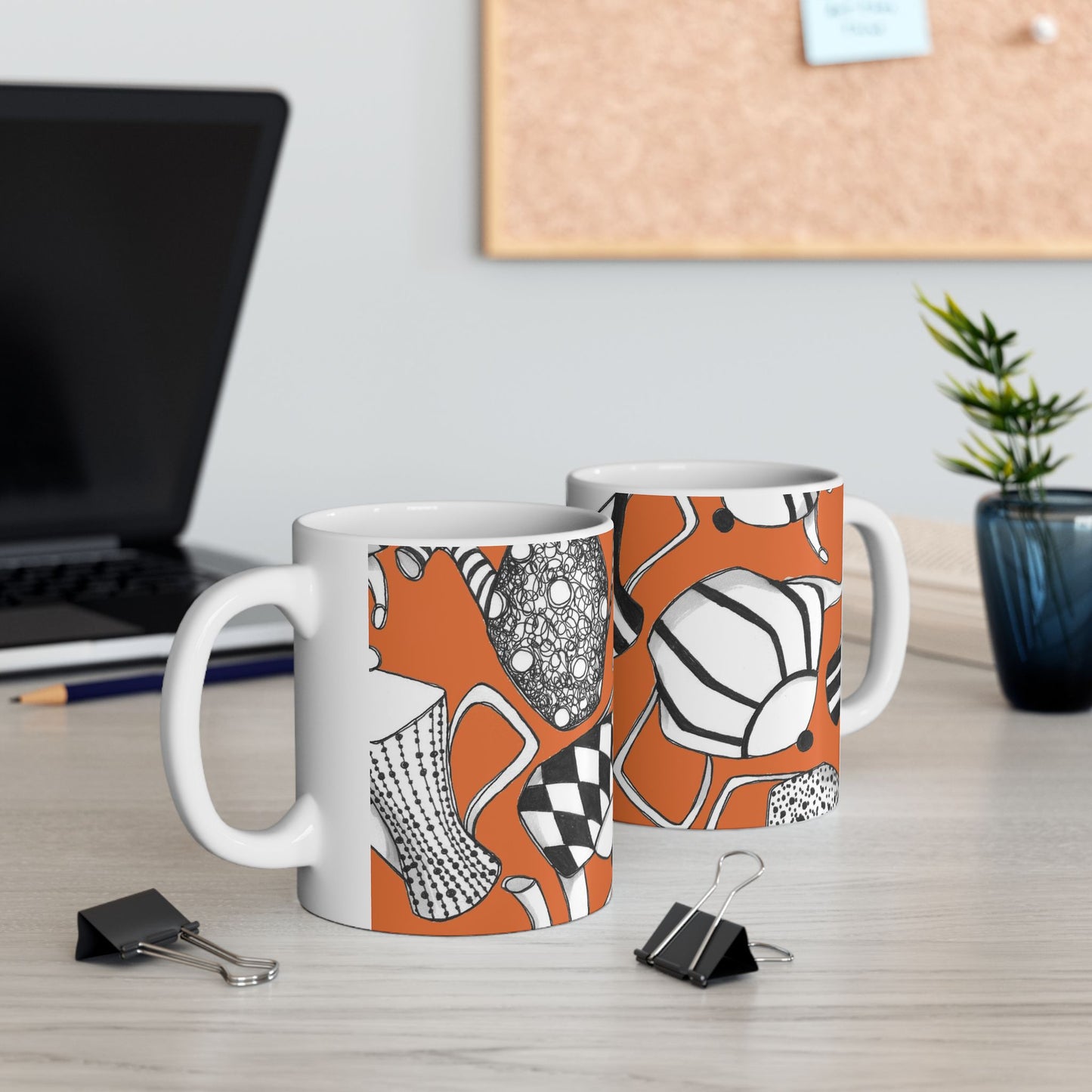 Coffee, Tea Anyone? Orange Cup