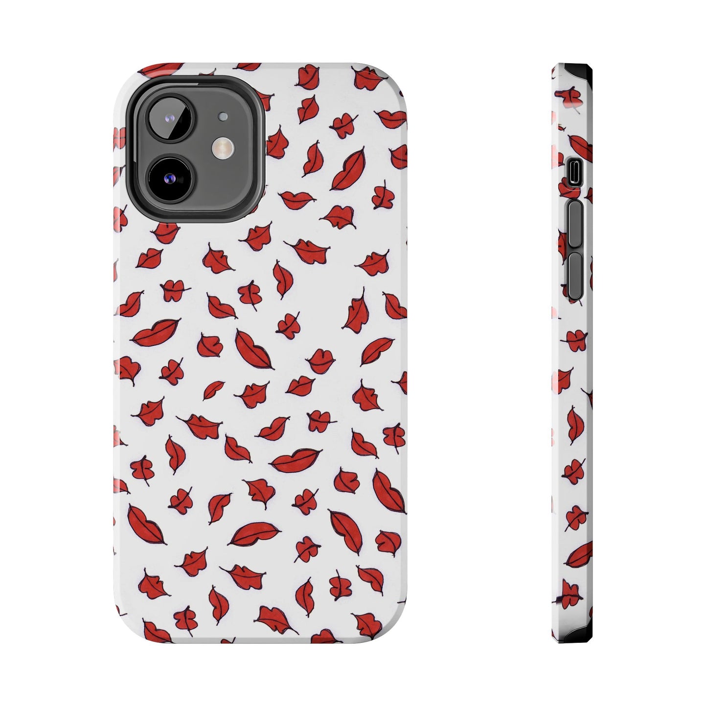 Autumn Lips White Phone Case