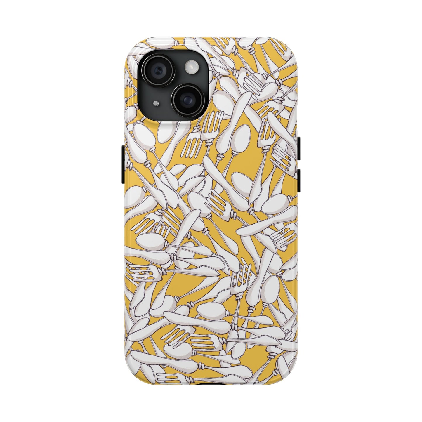 Silverware Wars Yellow Phone Case