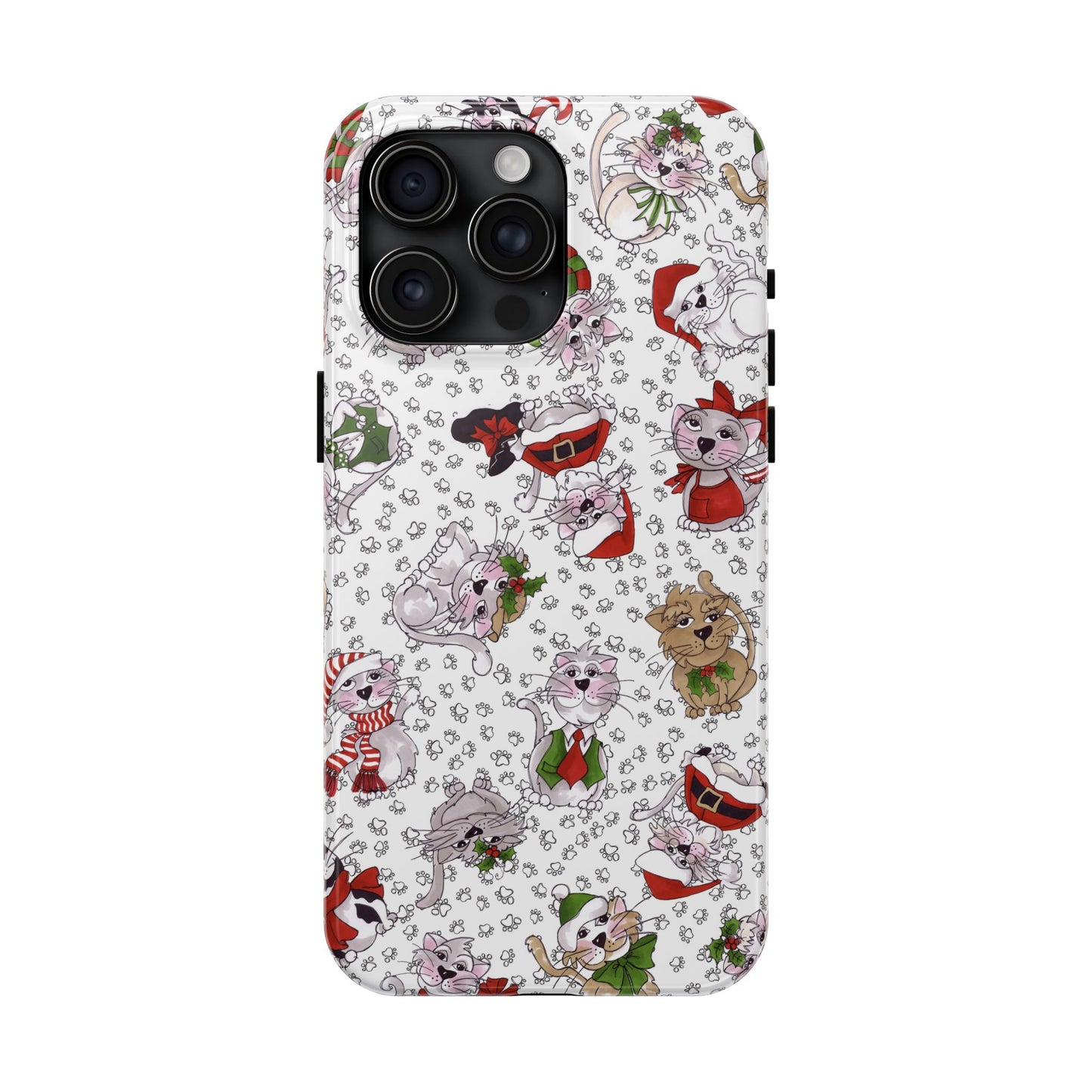 Kitty Blizzard White Phone Case