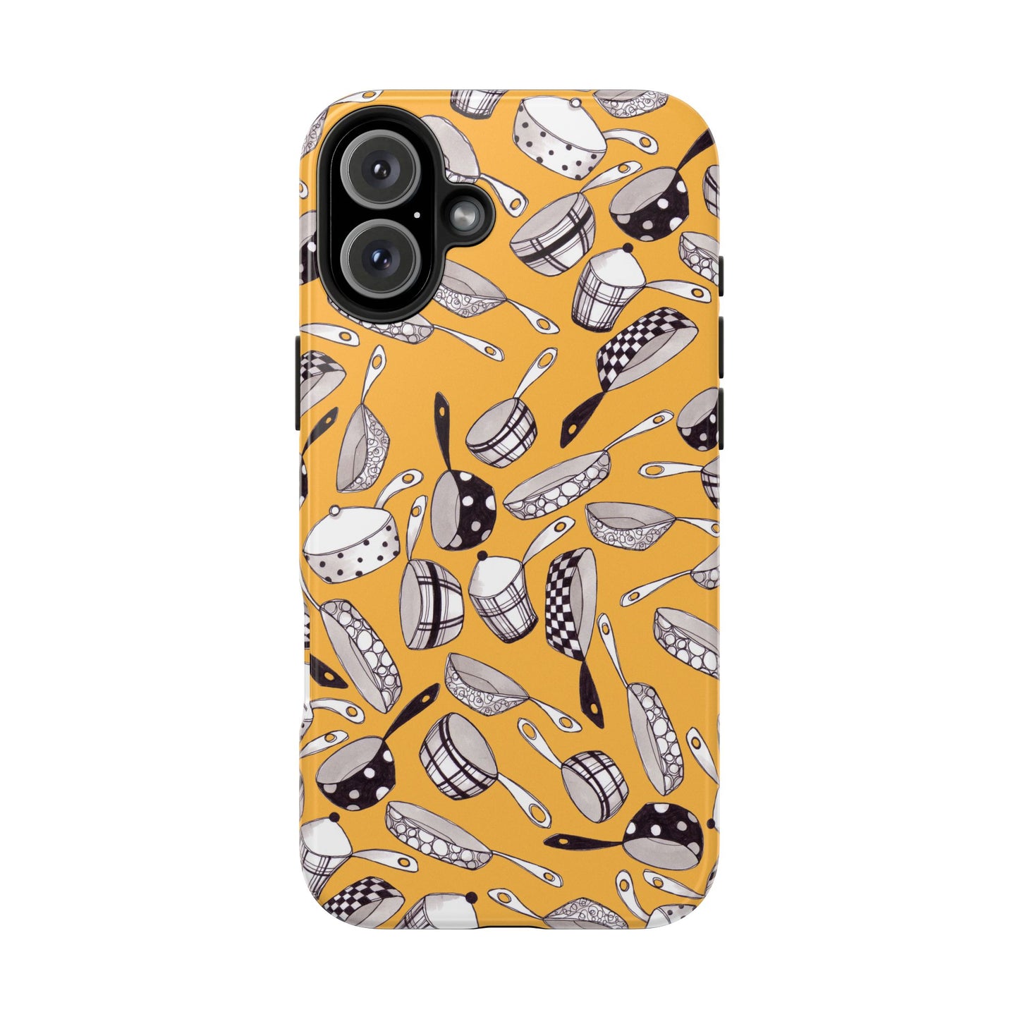 Pots & Pans Flyin' Yellow Phone Case