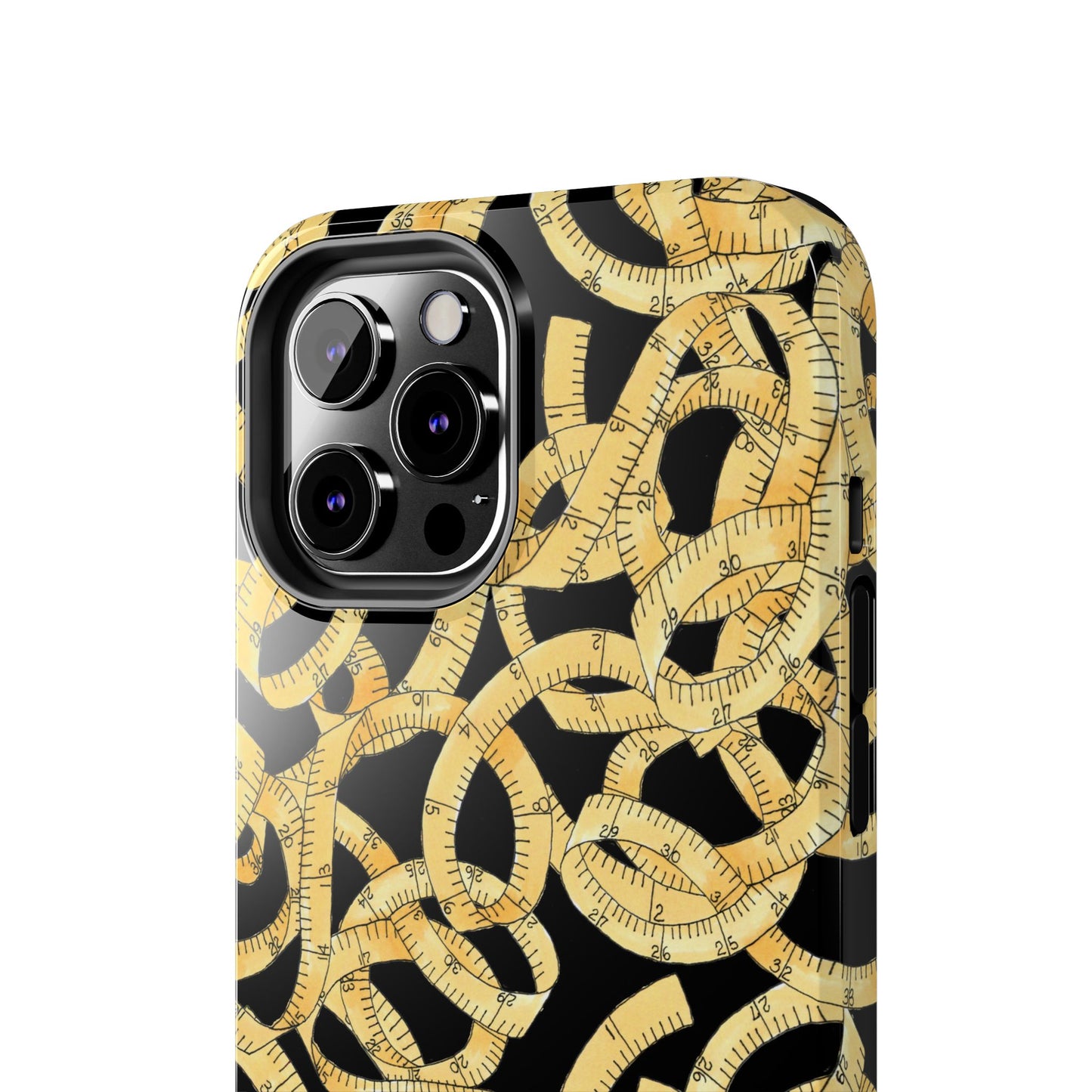 Tape Tangle Black Phone Case