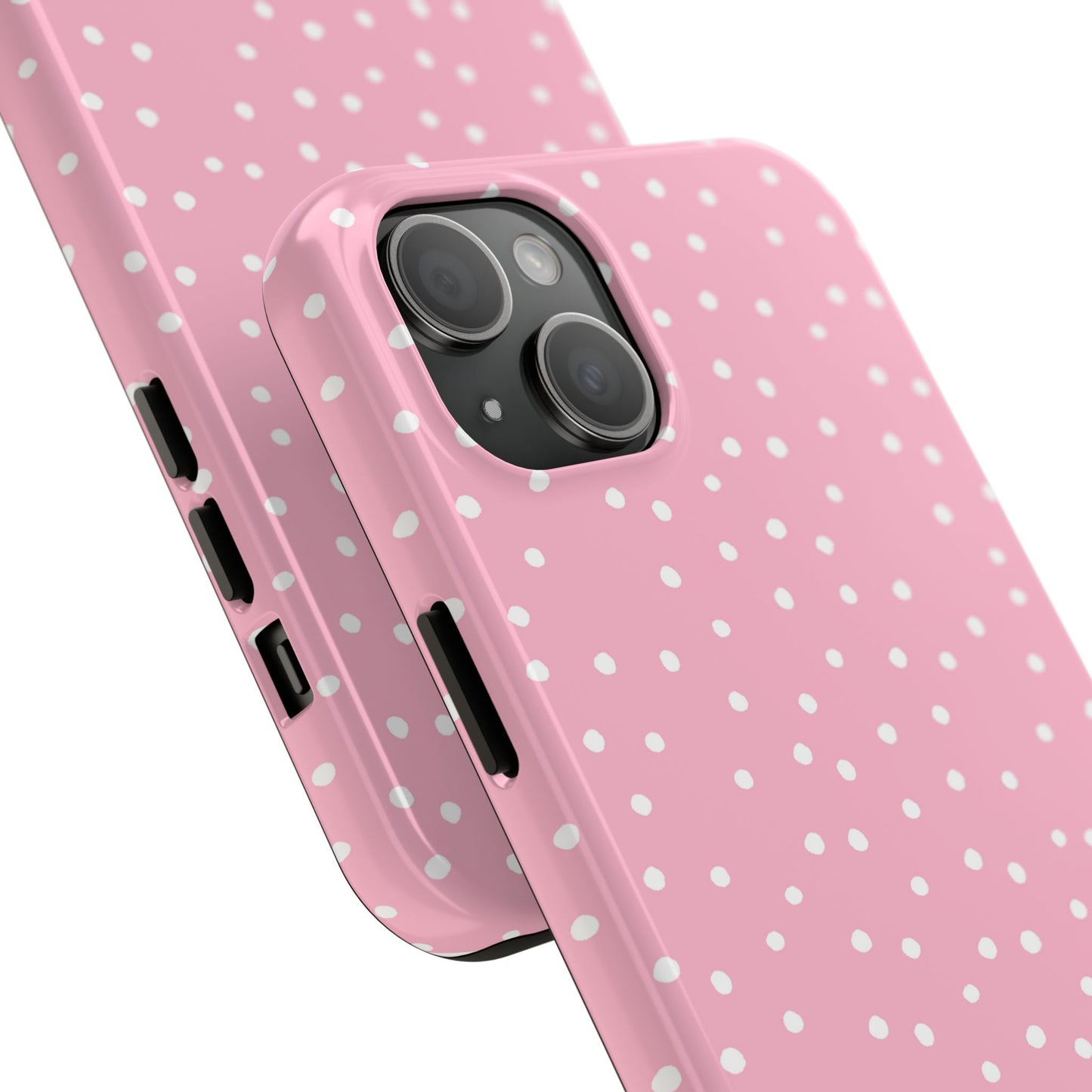 Dinky Dots Pink / White Phone Case