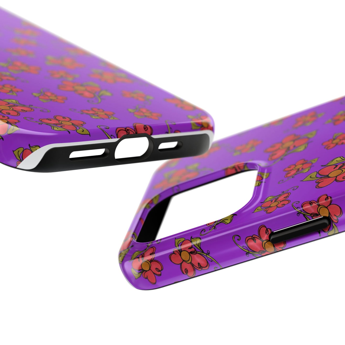 Daisy Caper Purple Phone Case