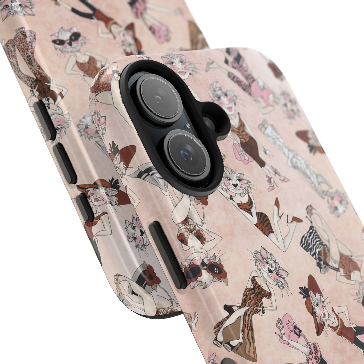 Spotted Lilies Pink Phone Case
