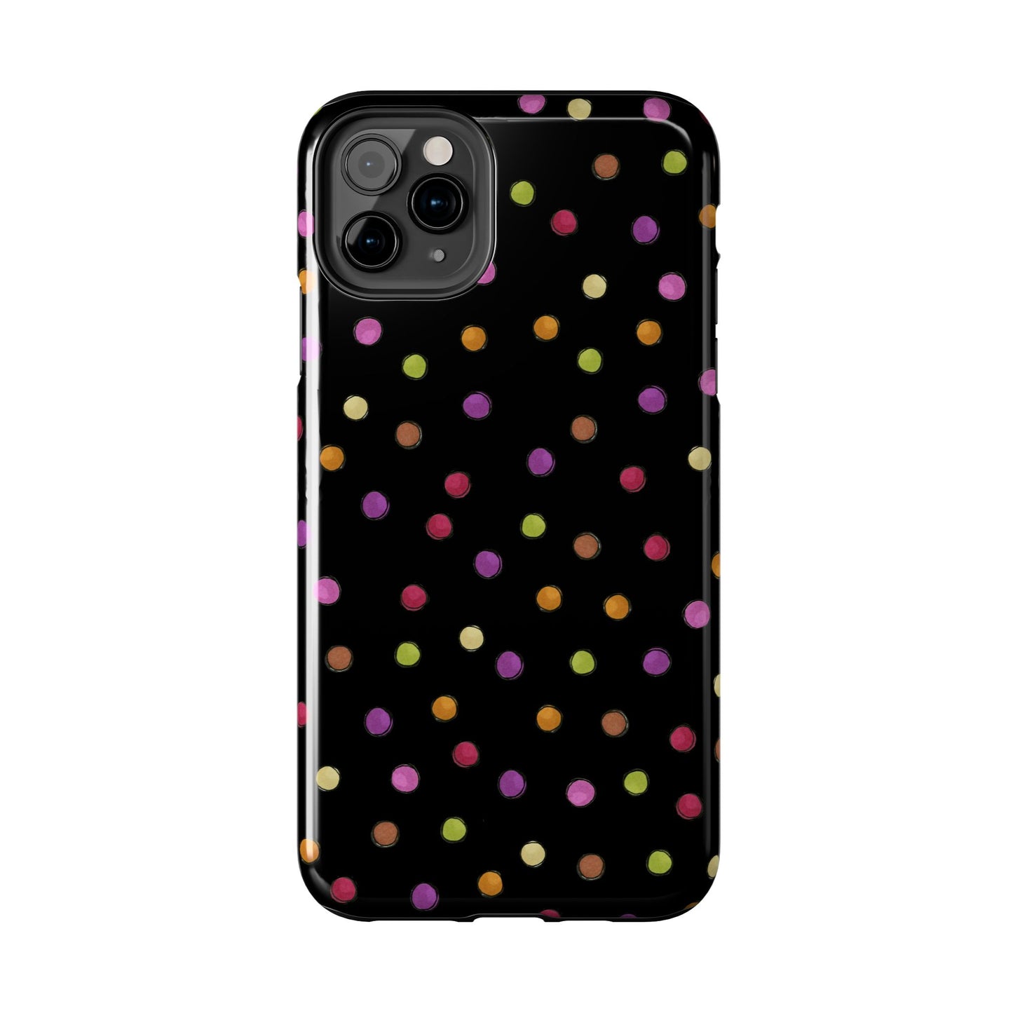 Tea Dot Black Phone Case