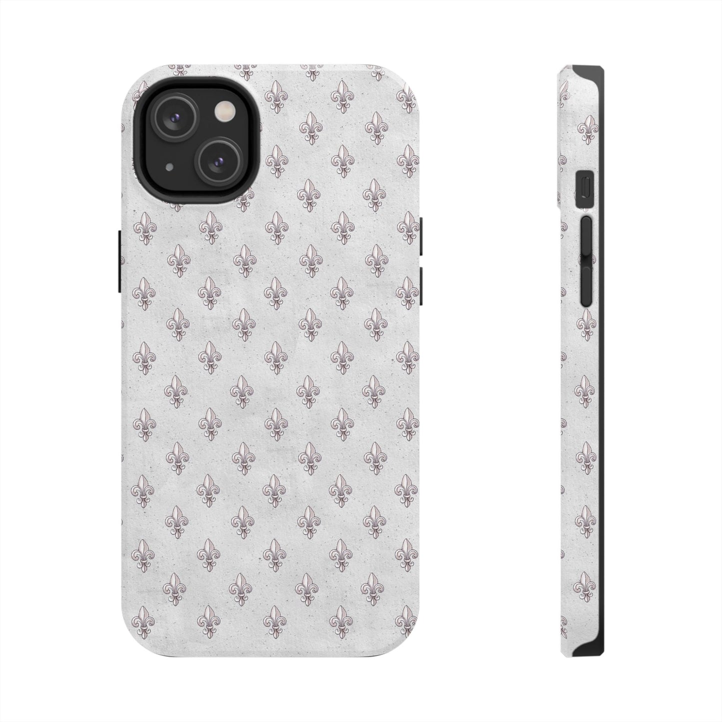 Fleurs Silver Phone Case