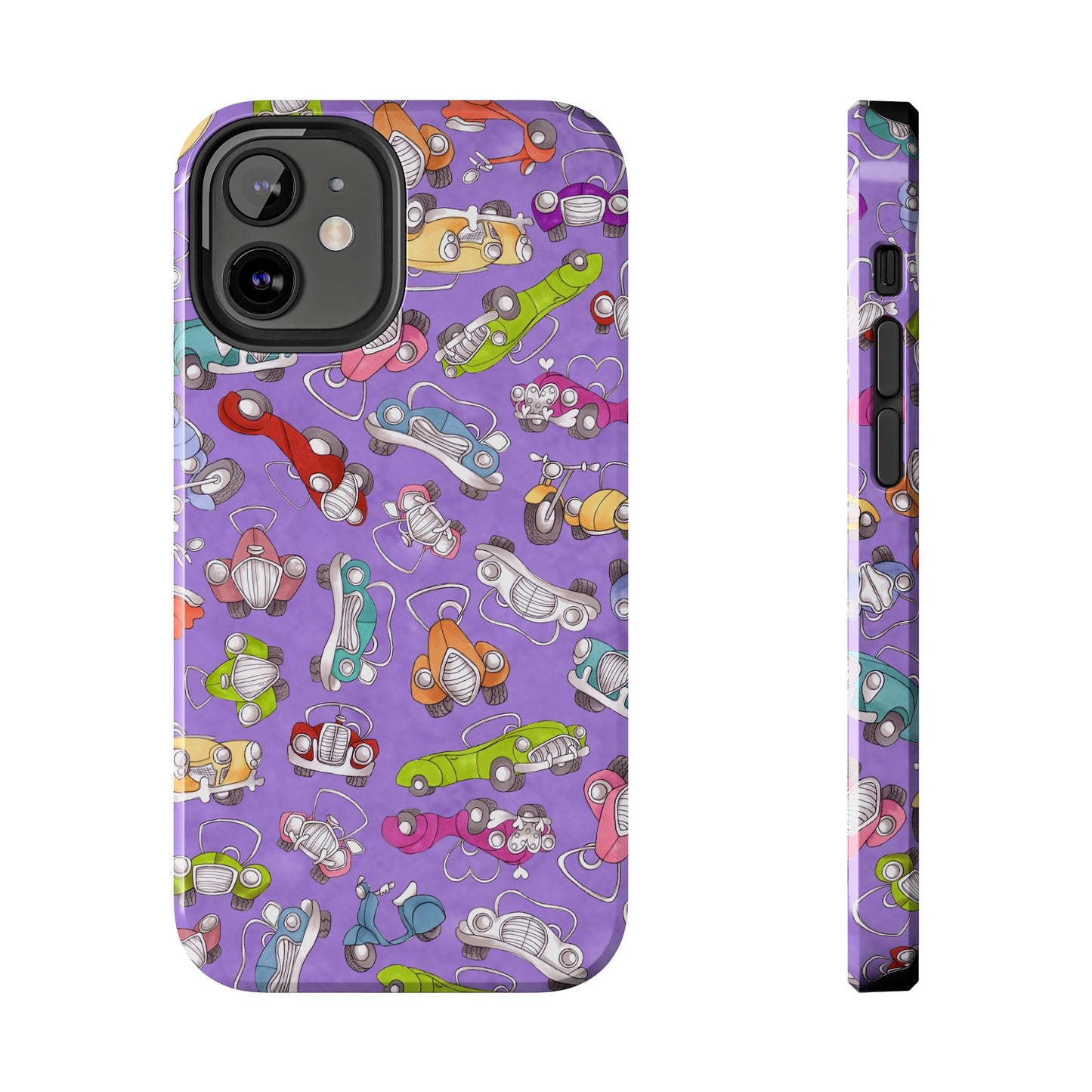 Pile Up Purple Phone Case