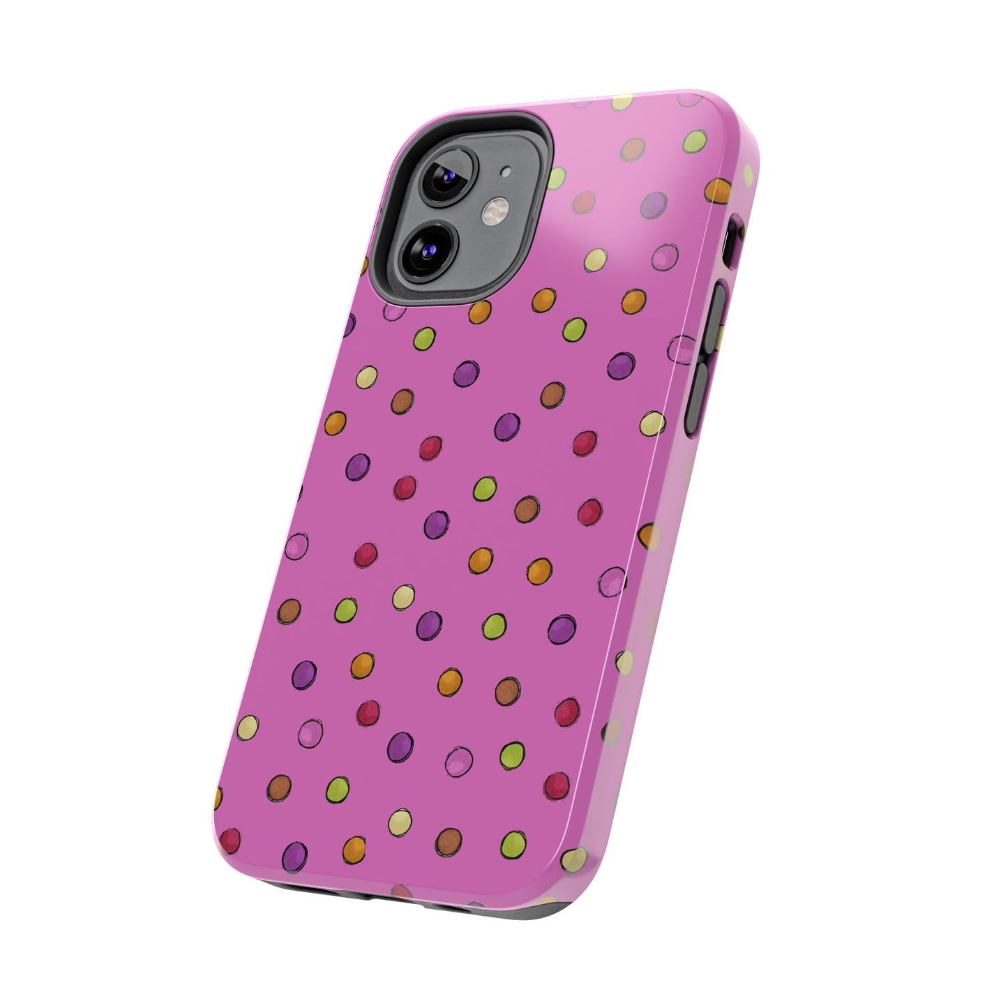Tea Dot Pink Phone Case