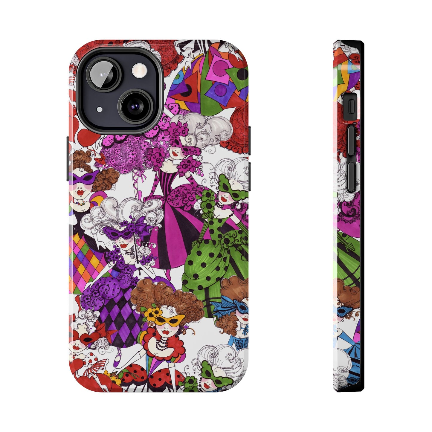 Crowded Dance Floor White Phone Case