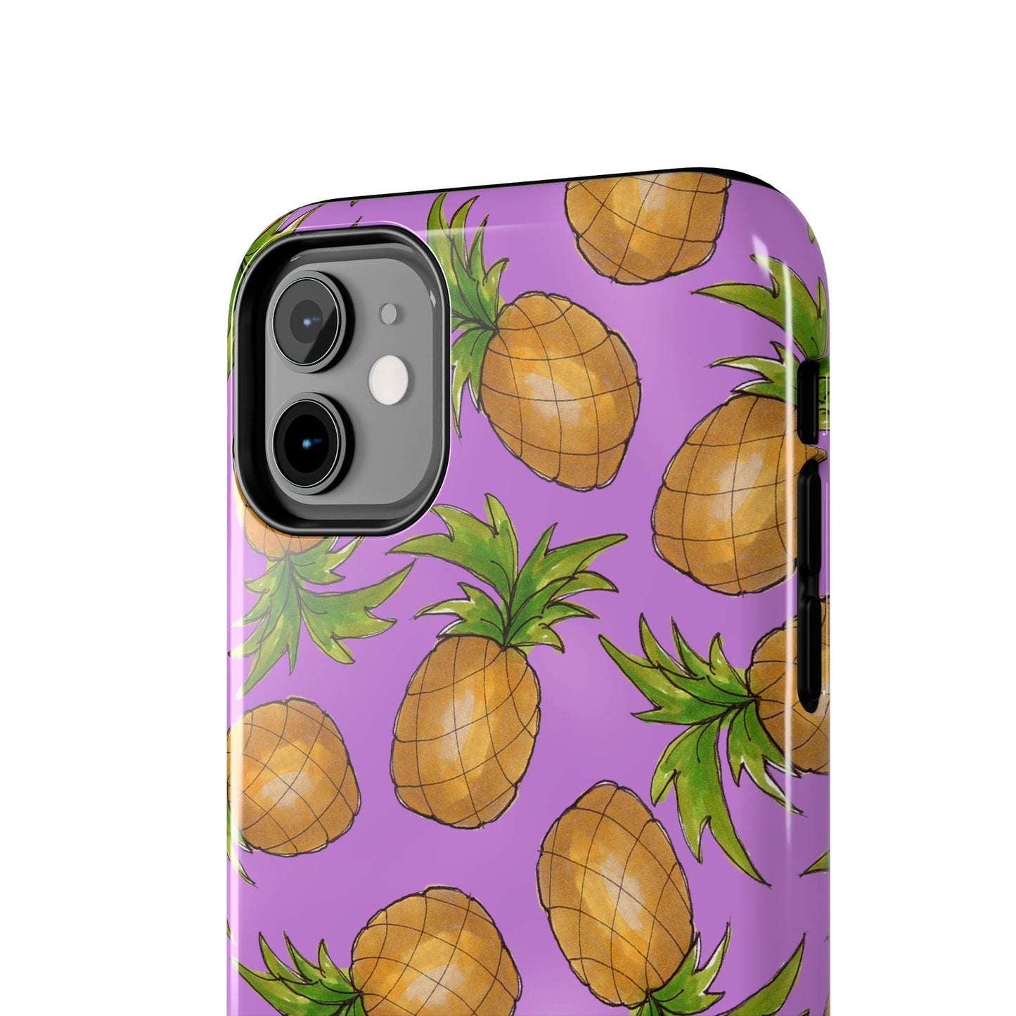Pineapple Toss Lilac Phone Case