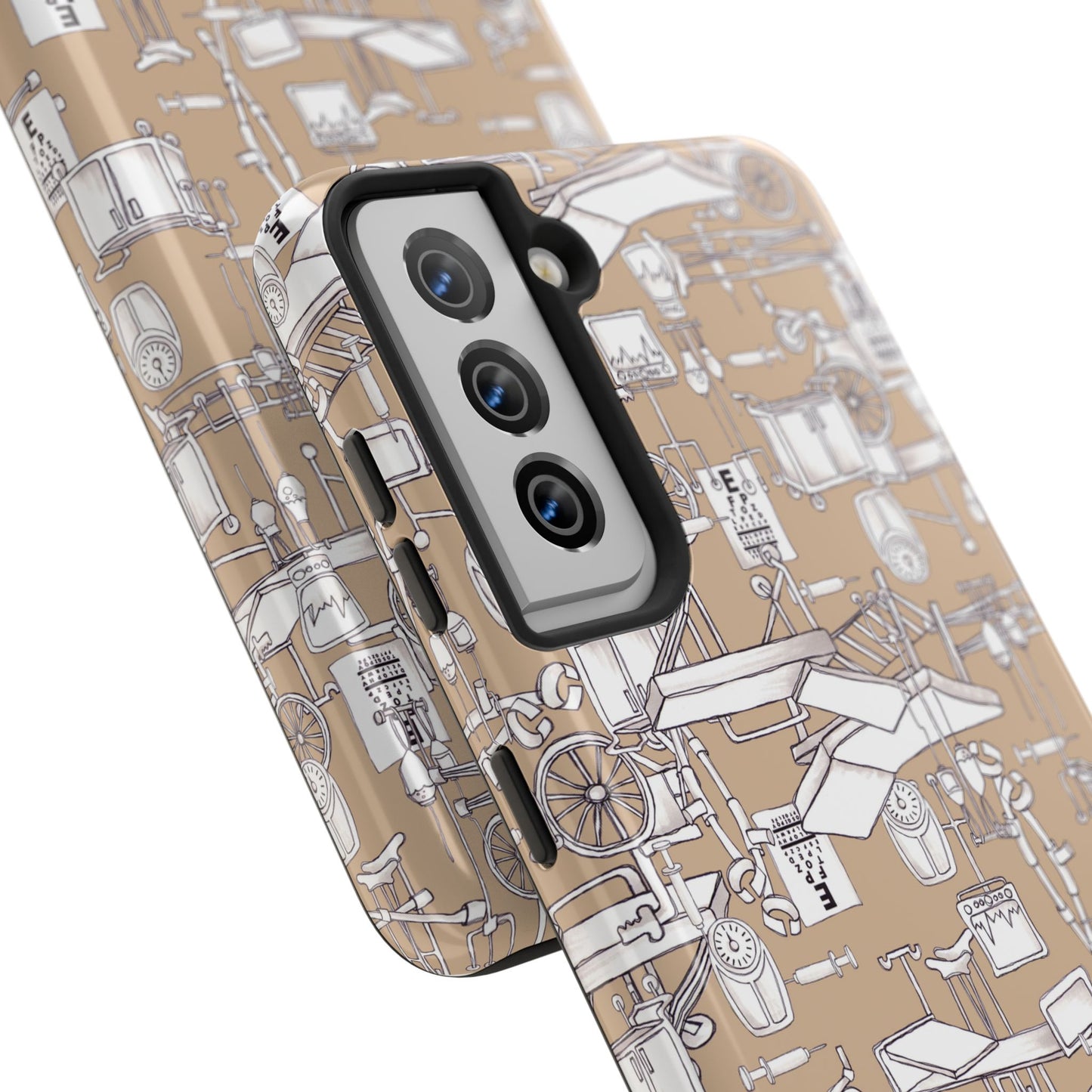 Essentials Khaki / White Phone Case