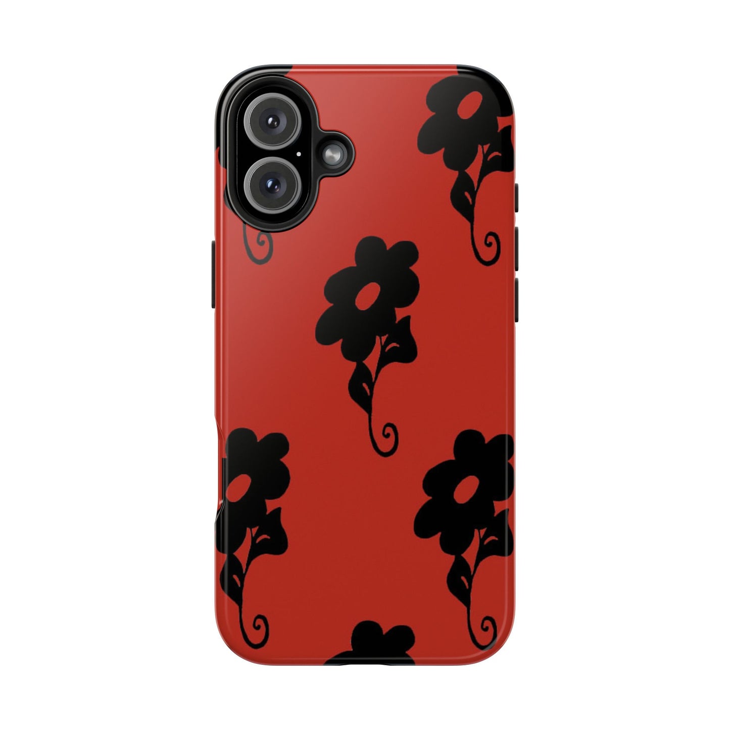 Daring Daisy Red Phone Case