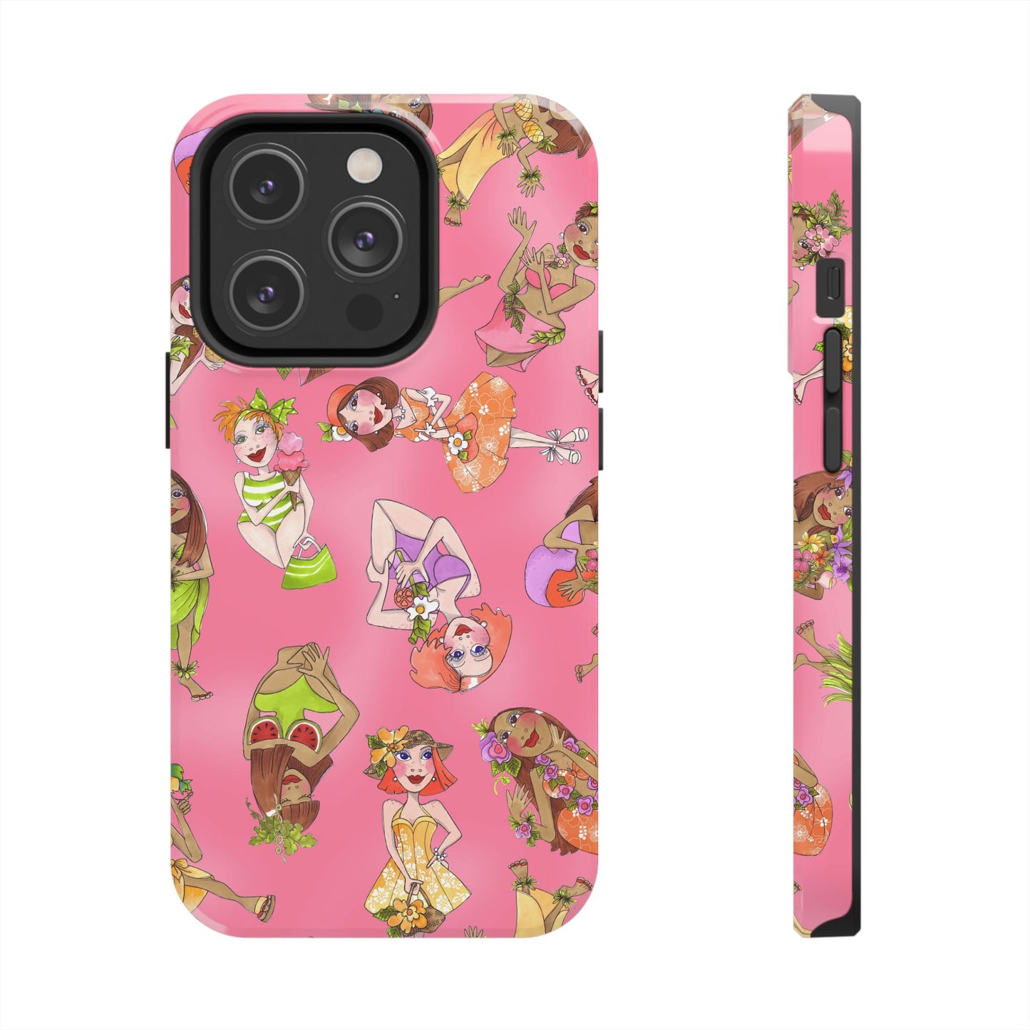 Island Toss Pink Phone Case