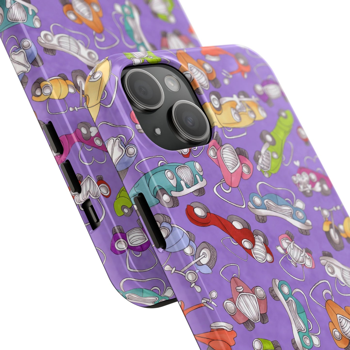 Pile Up Purple Phone Case
