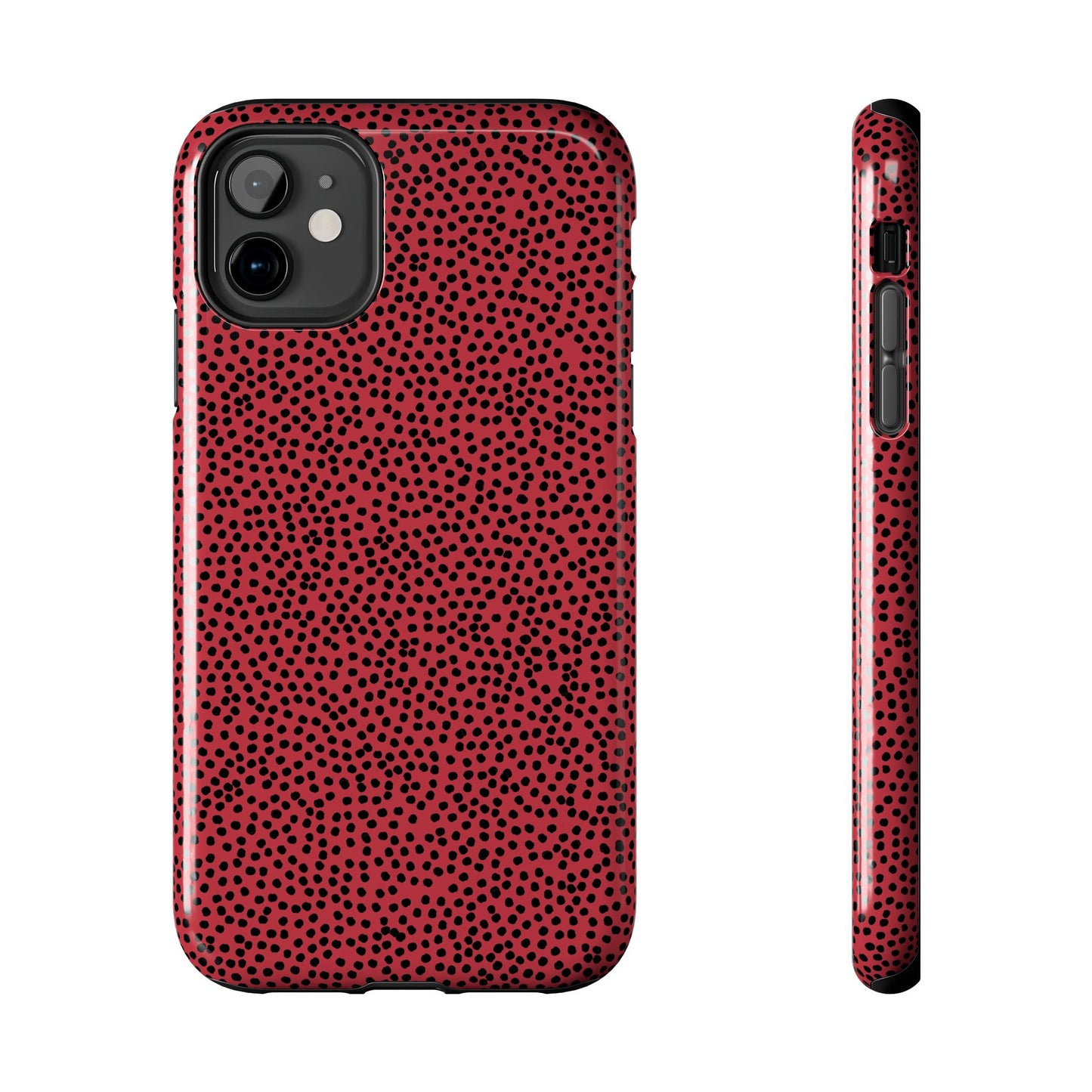 Gypsy Dots Red / Black Phone Case