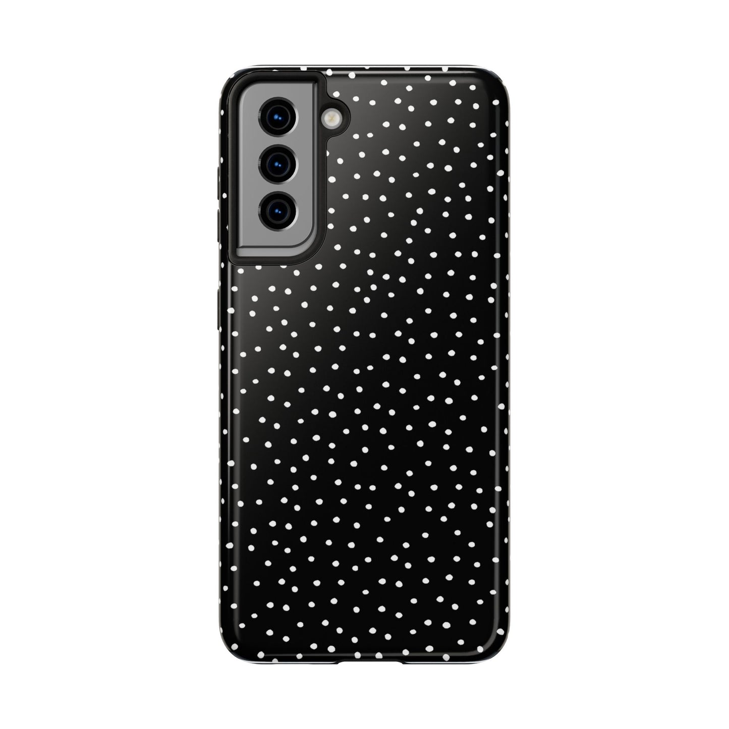Dinky Dots Black / White Phone Case